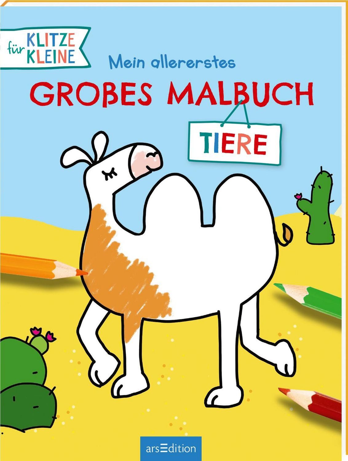 Mein allererstes großes Malbuch – Tiere / diverse
