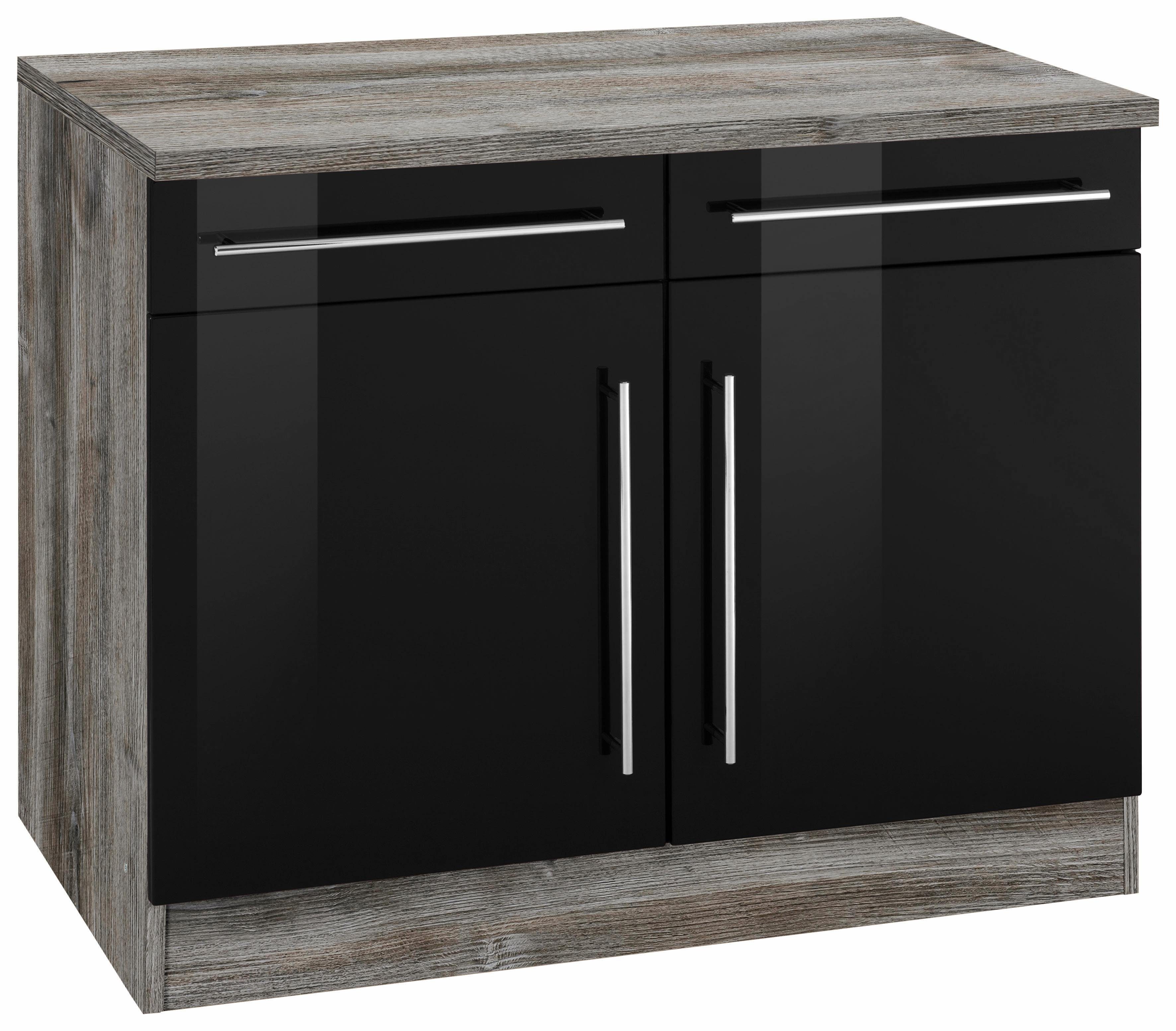 KOCHSTATION Unterschrank KS-Samos 100 cm breit