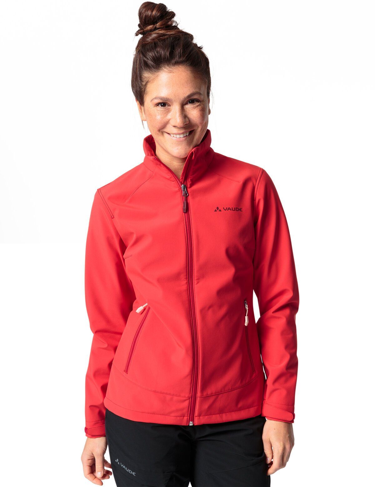 VAUDE Outdoorjacke Women's flame (1-St) Jacket VI Cyclone Klimaneutral kompensiert