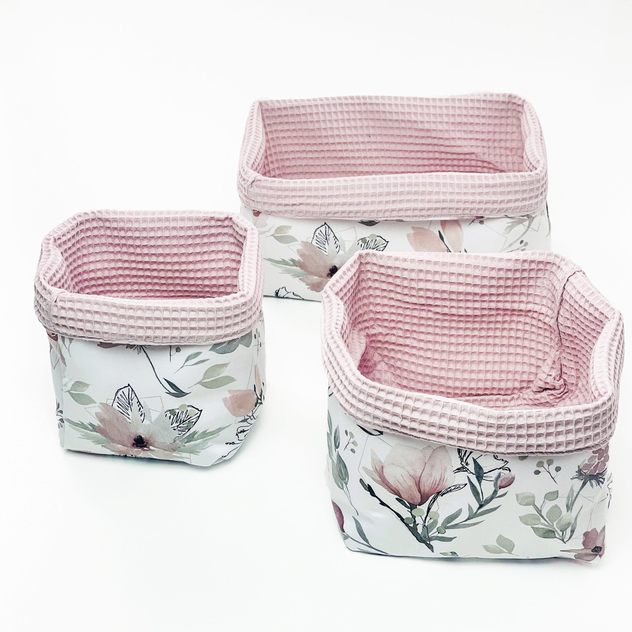 BABEES Aufbewahrungskorb Aufbewahrungskorb Wickeltisch Baby, Körbchen Set 3 günstig online kaufen