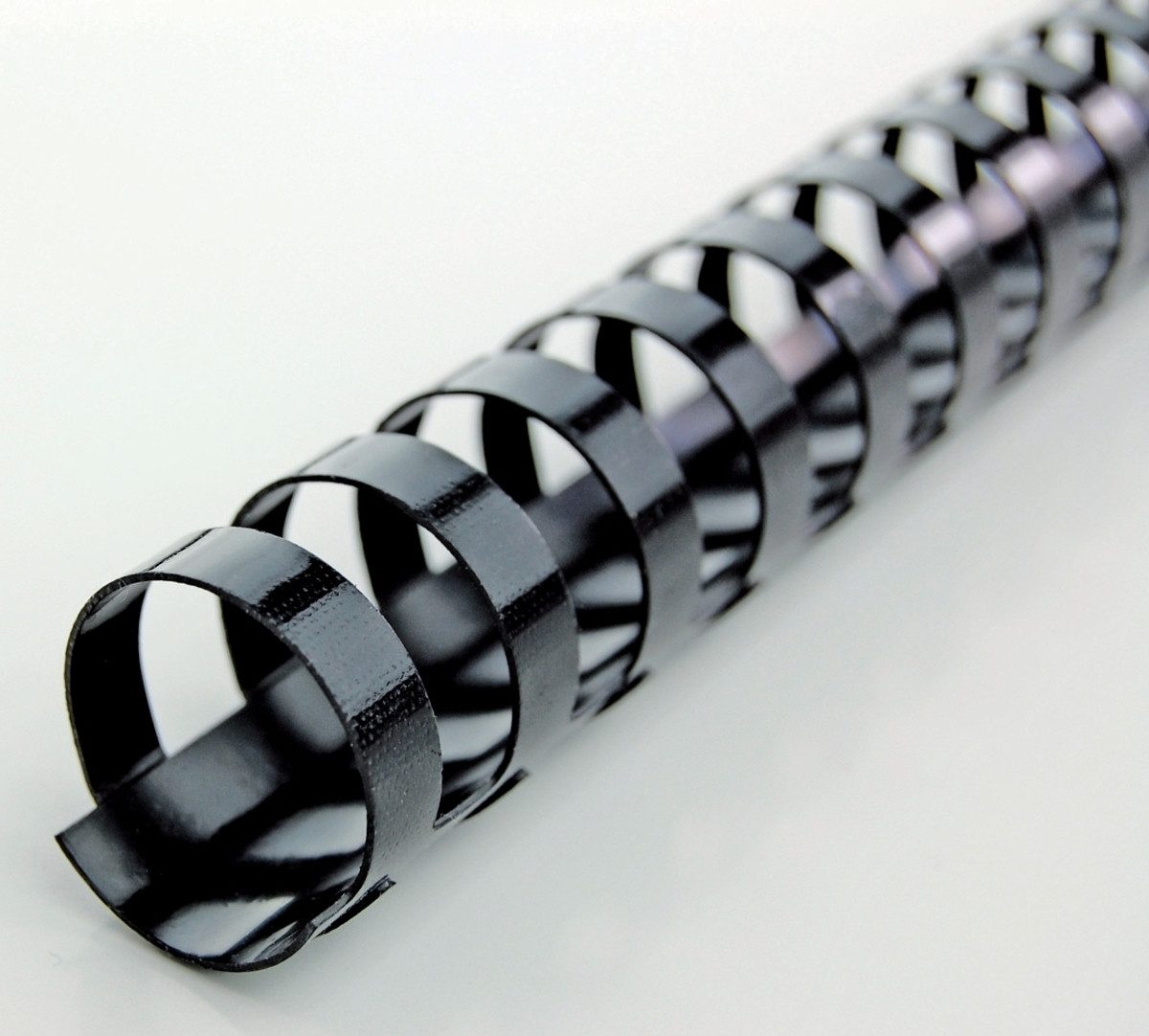 GBC Thermo-Bindemappe Binderücken 21 Ringe 14mm schwarz VE=100 Stück, (