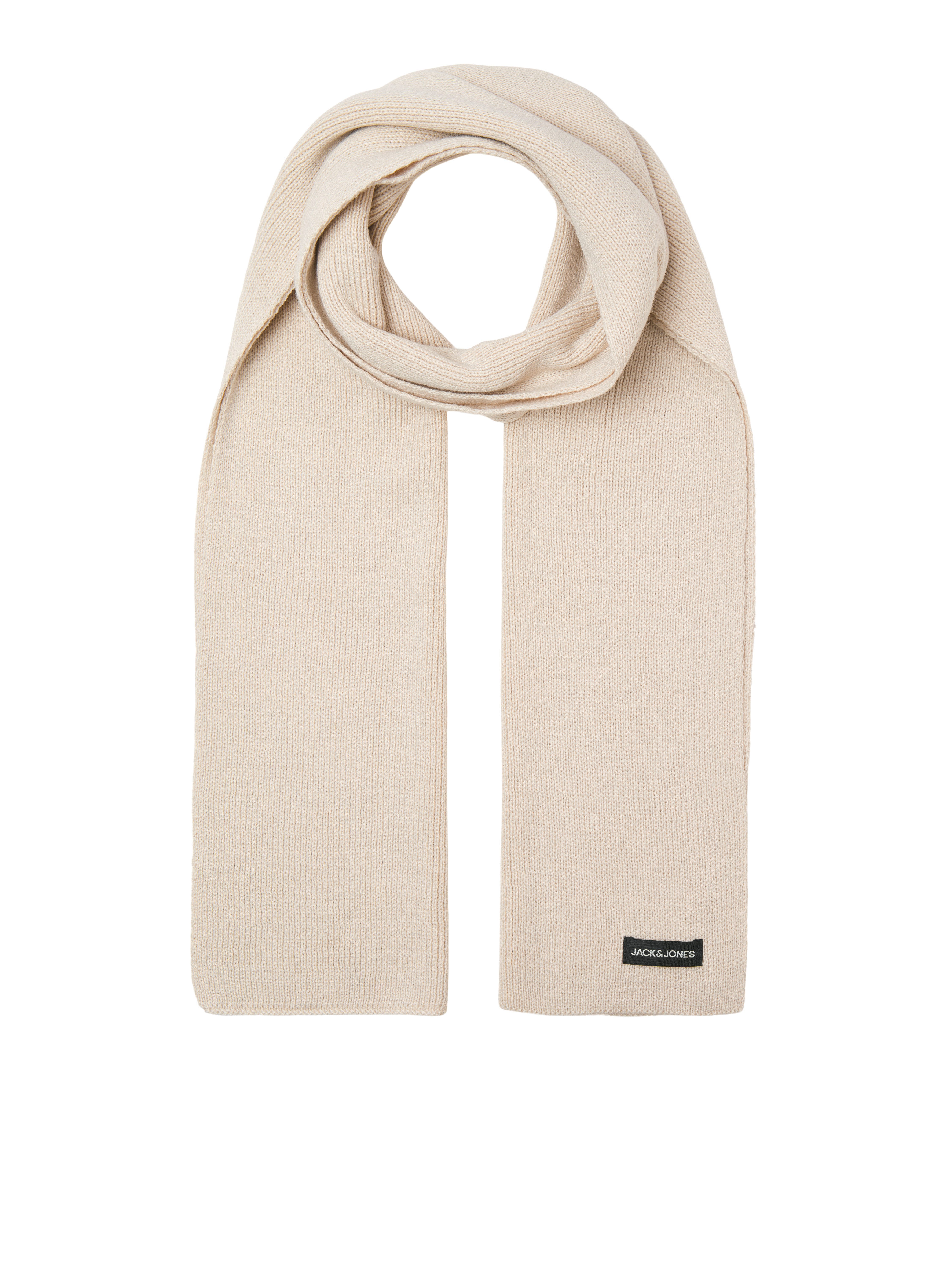Jack & Jones Strickschal JACDNA KNIT SCARF NOOS, Kunstfaser, aus Strickmaterial