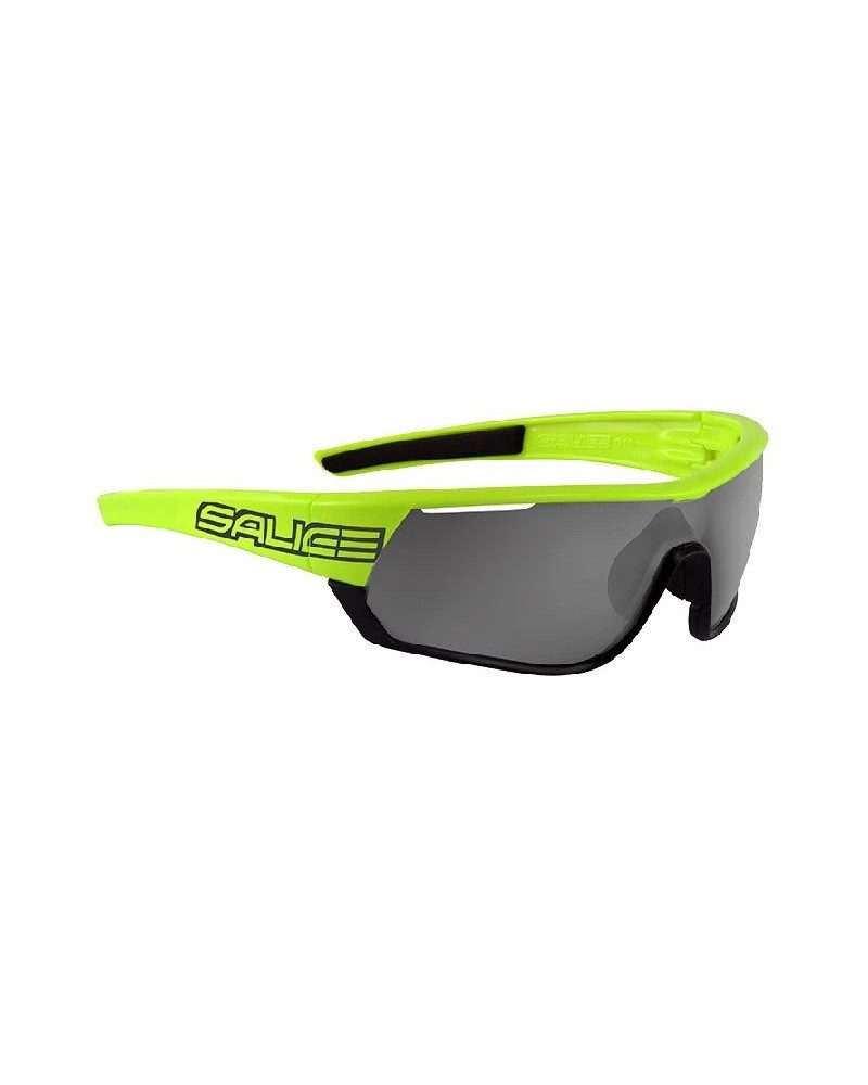 Salice Sonnenbrille Radbrille 016RW (Glasscheibe: Hydrophobic RW Schwarz) limegrün/schwarz