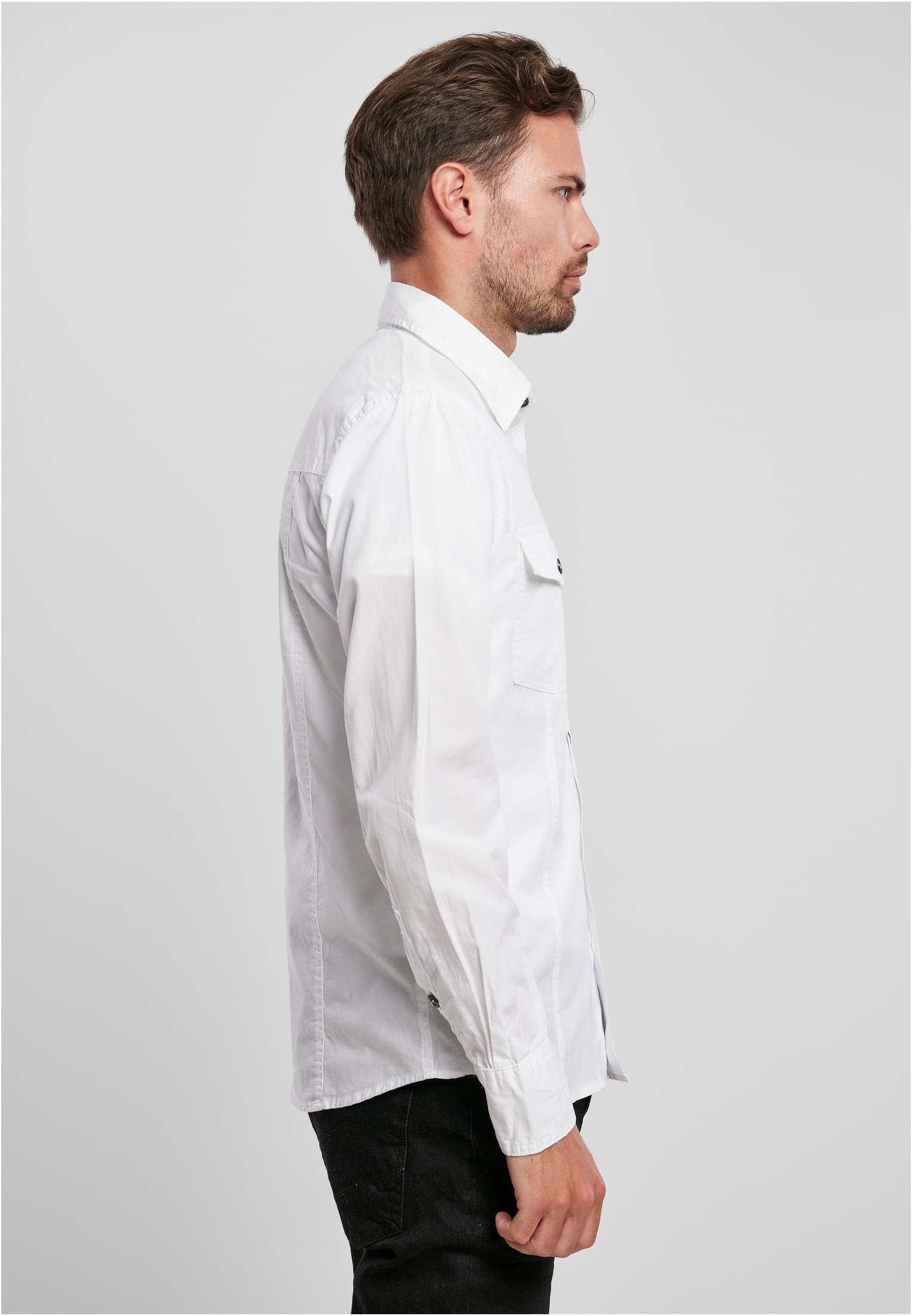 Brandit Langarmhemd Brandit Herren Slim Worker günstig online kaufen