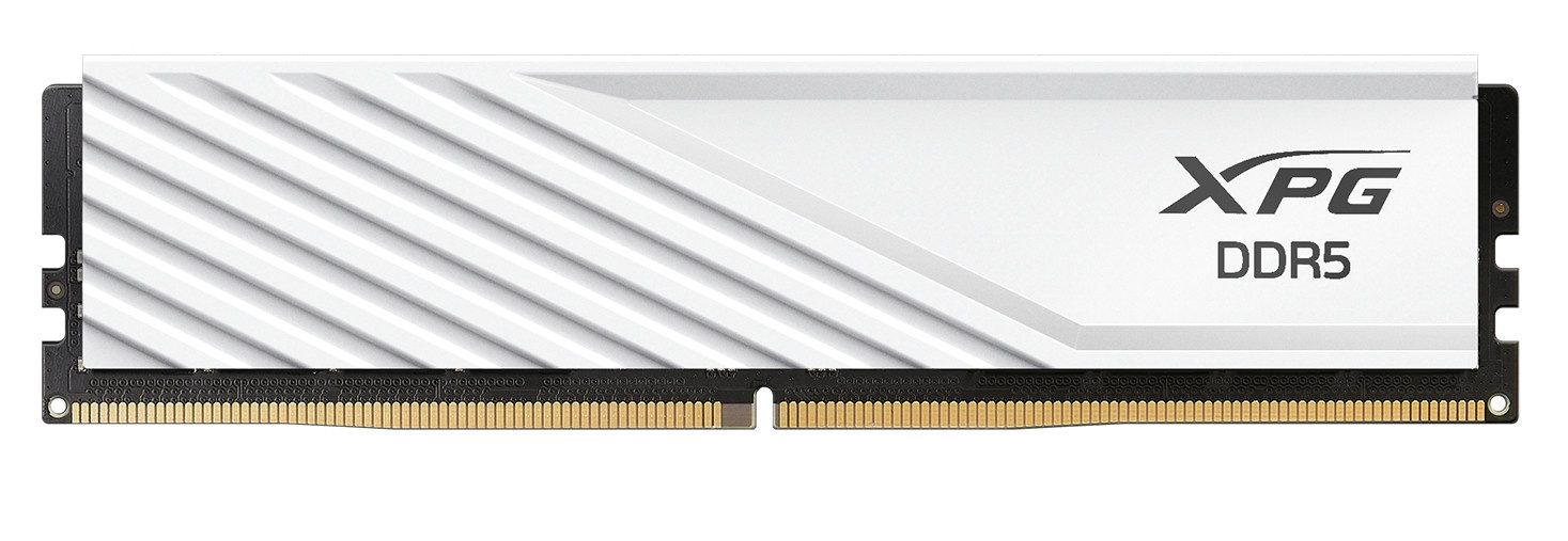 ADATA DIMM 16 GB DDR5-6400, Arbeitsspeicher weiß, AX5U6400C3216G-SLABWH, XP PC-Arbeitsspeicher