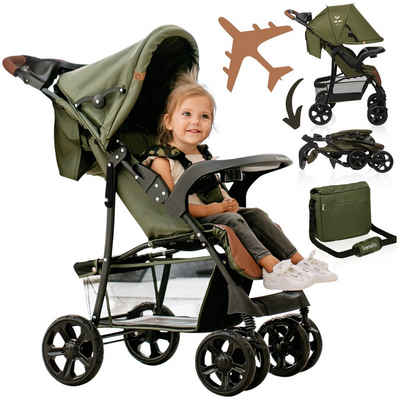 lionelo Kinder-Buggy Emma, Tasche Leicht SGS i EN Bis 15kg