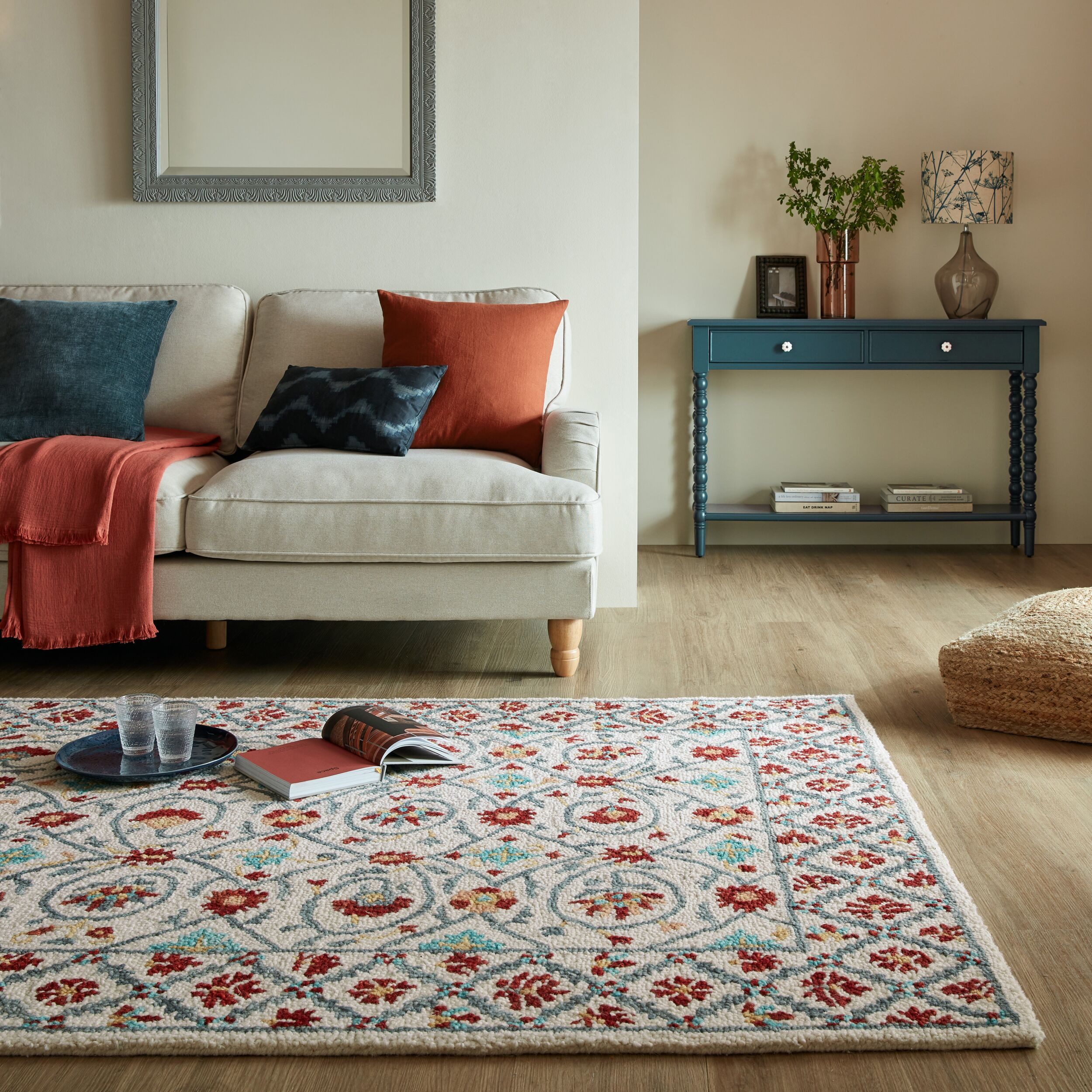FLAIR RUGS Wollteppich Iris Traditional, rechteckig, günstig online kaufen