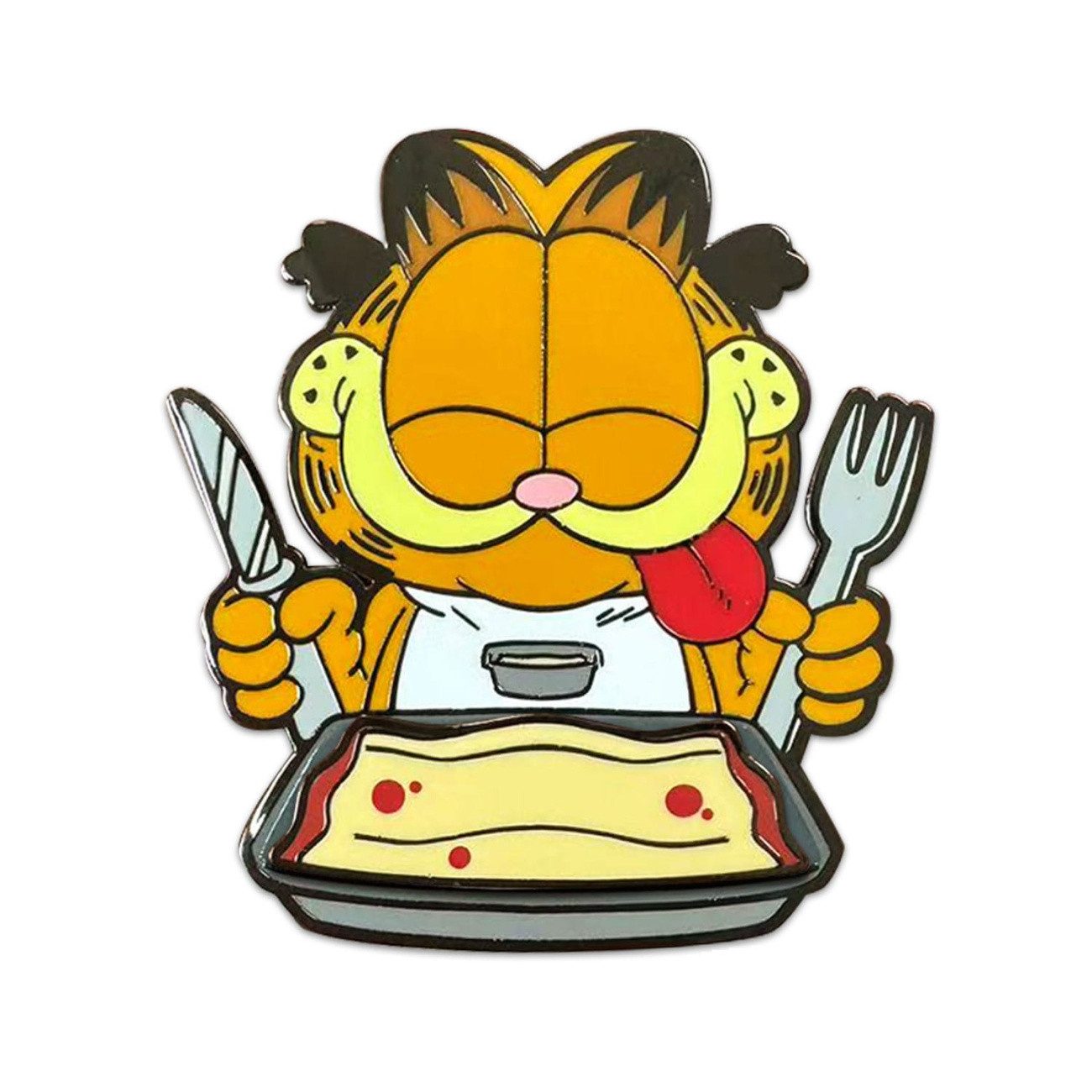 Youtooz Anstecknadel Garfield Ansteck-Pin Disco Garfield Lasagna Dinner 5 cm