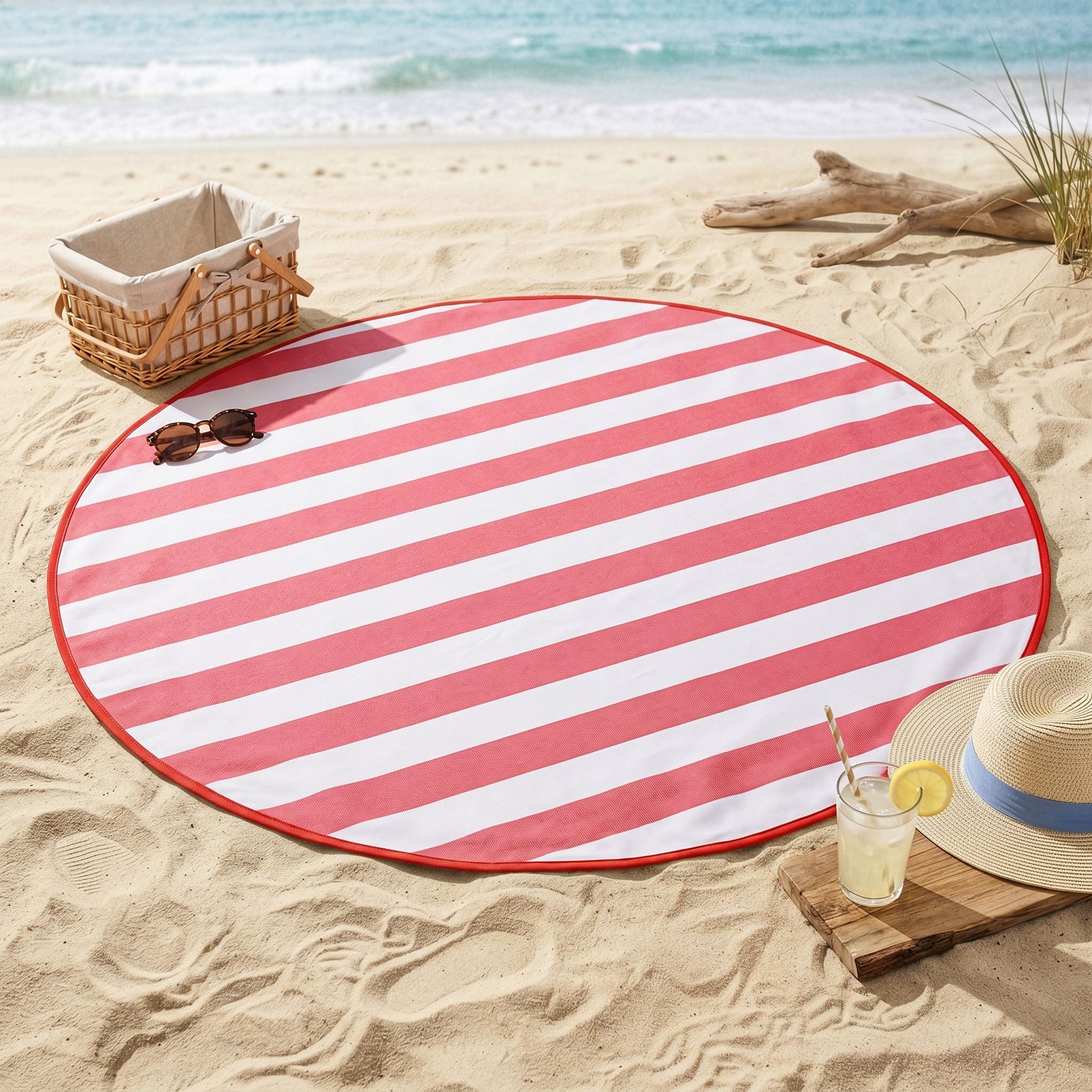 L'Essentiel Maison Strandtücher Whitney, Frottee (Packung, 1-St), 100 % Baumwolle, 380 g/m², 150 cm