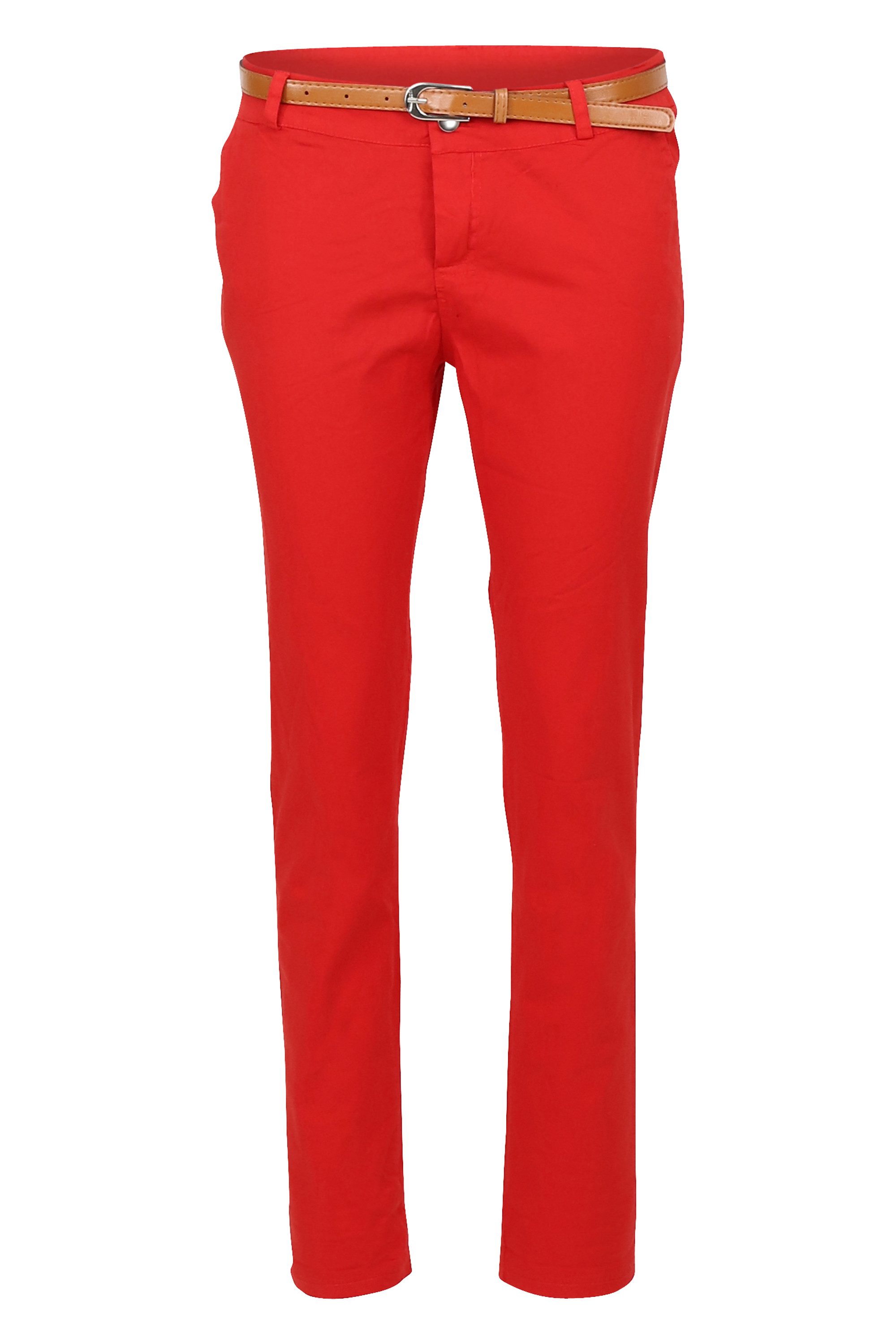 malito more than fashion Chinohose Chinohose 2156 unifarbene Stretch Basic günstig online kaufen