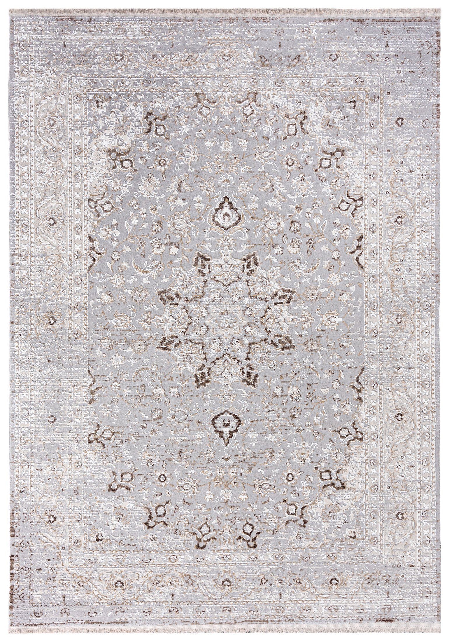 Teppich mit x Orientteppich Orientteppich, cm, Mazovia, 120 Kurzflor, Vintage 170 Orientalisch Fransen, Fransen,