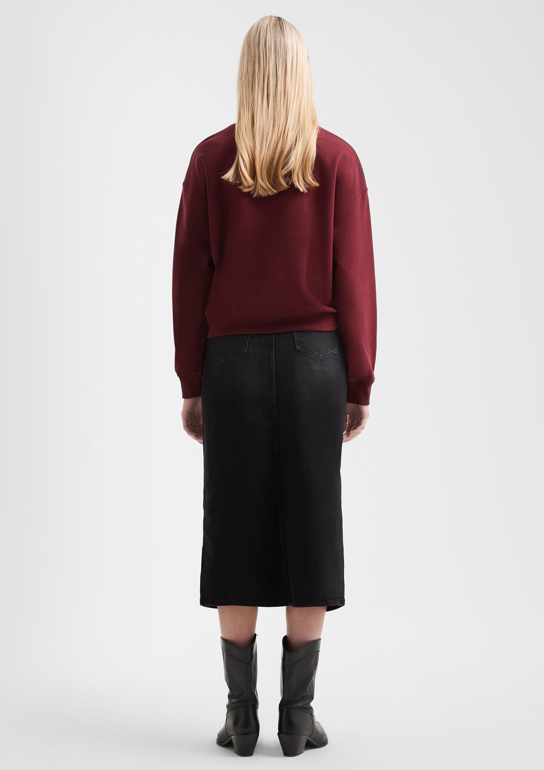 QS Sweatshirt Sweatshirt Sweatshirt im Boxy Fit