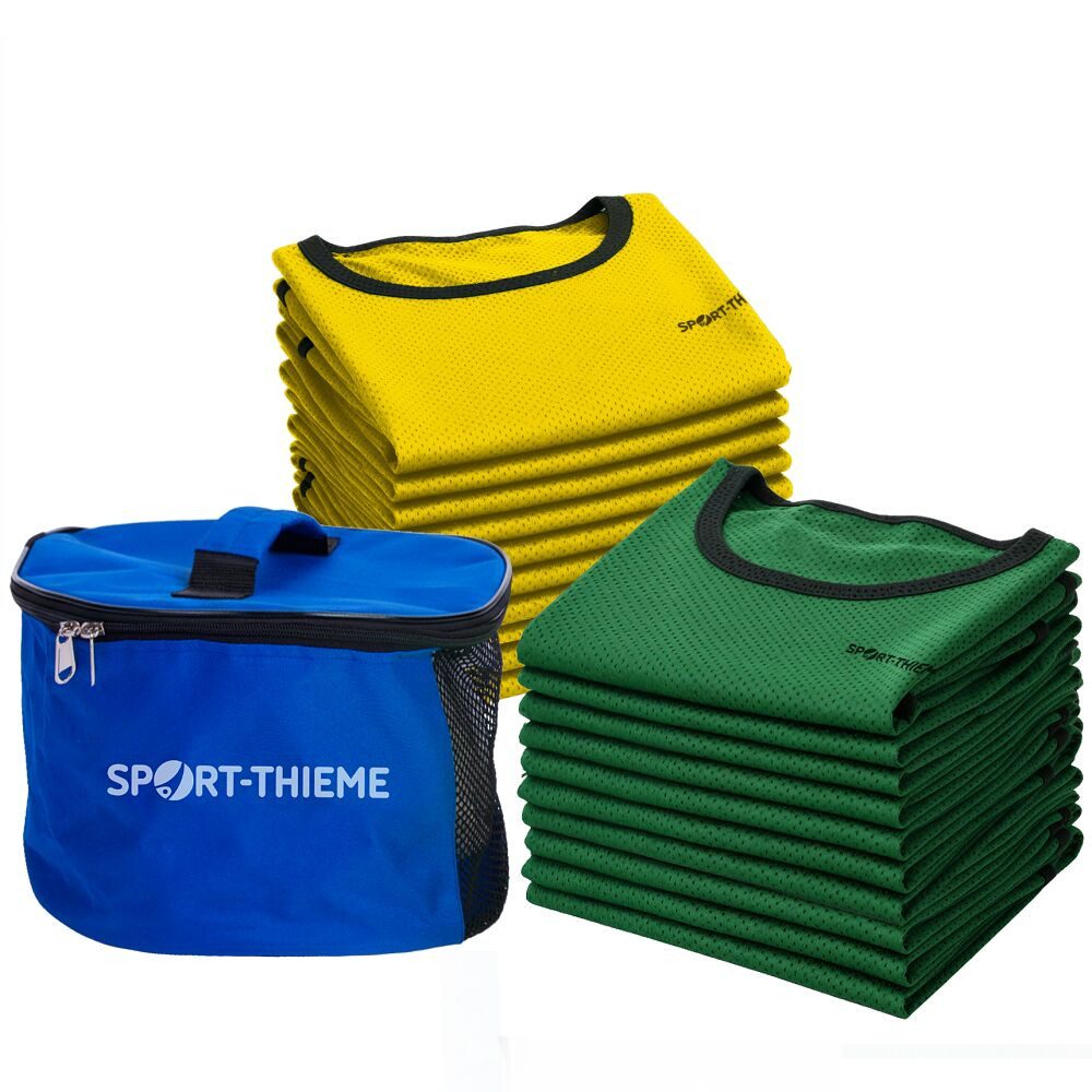 Sport-Thieme Trainingsleibchen Kennzeichnungswesten-Set Premium Klare Teamzuordnung dank leuchtender Farben