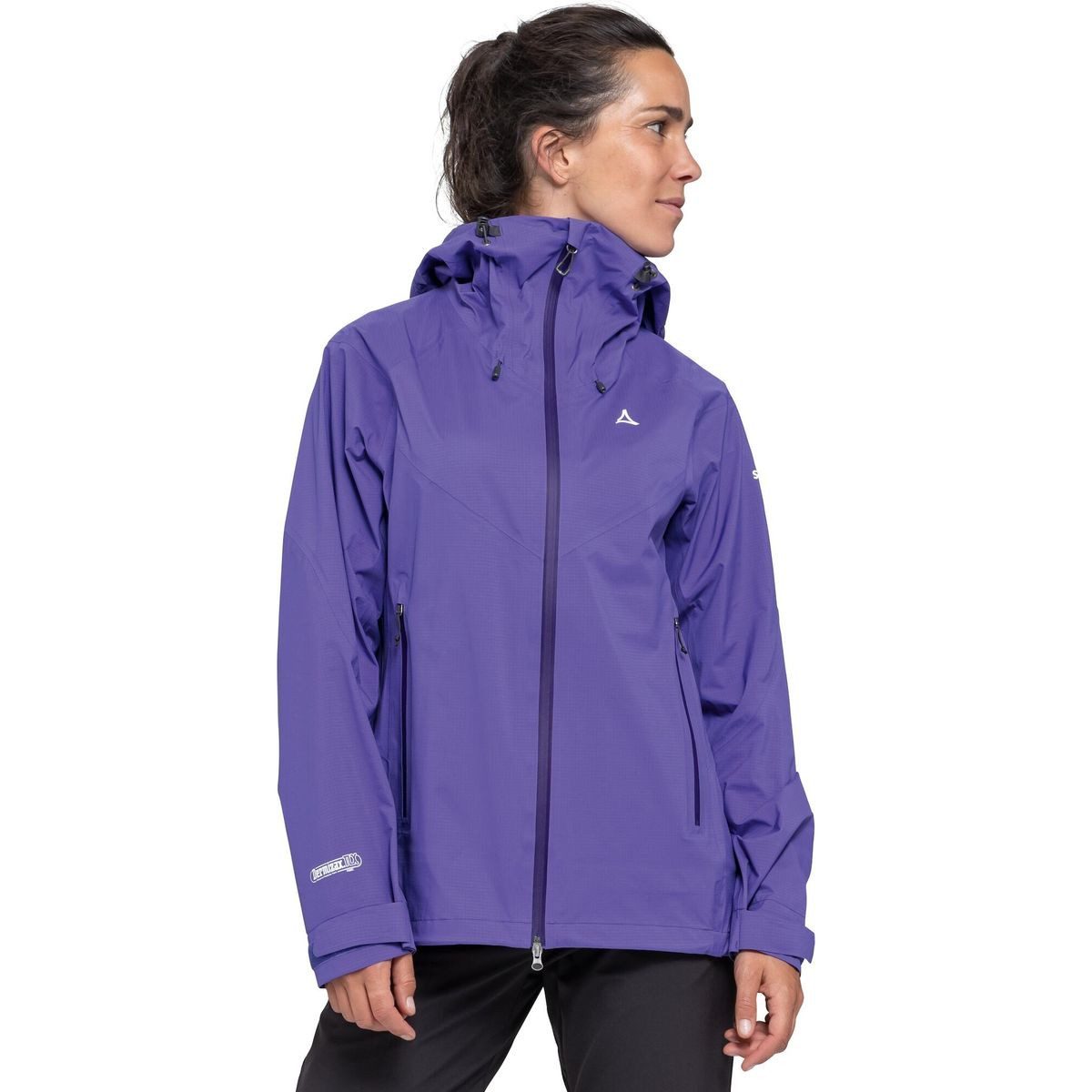 Schöffel Outdoorjacke Jacket Style Blaueis Women Robuste Damen-Wanderjacke mit exzellenter Wetterbeständigkeit und