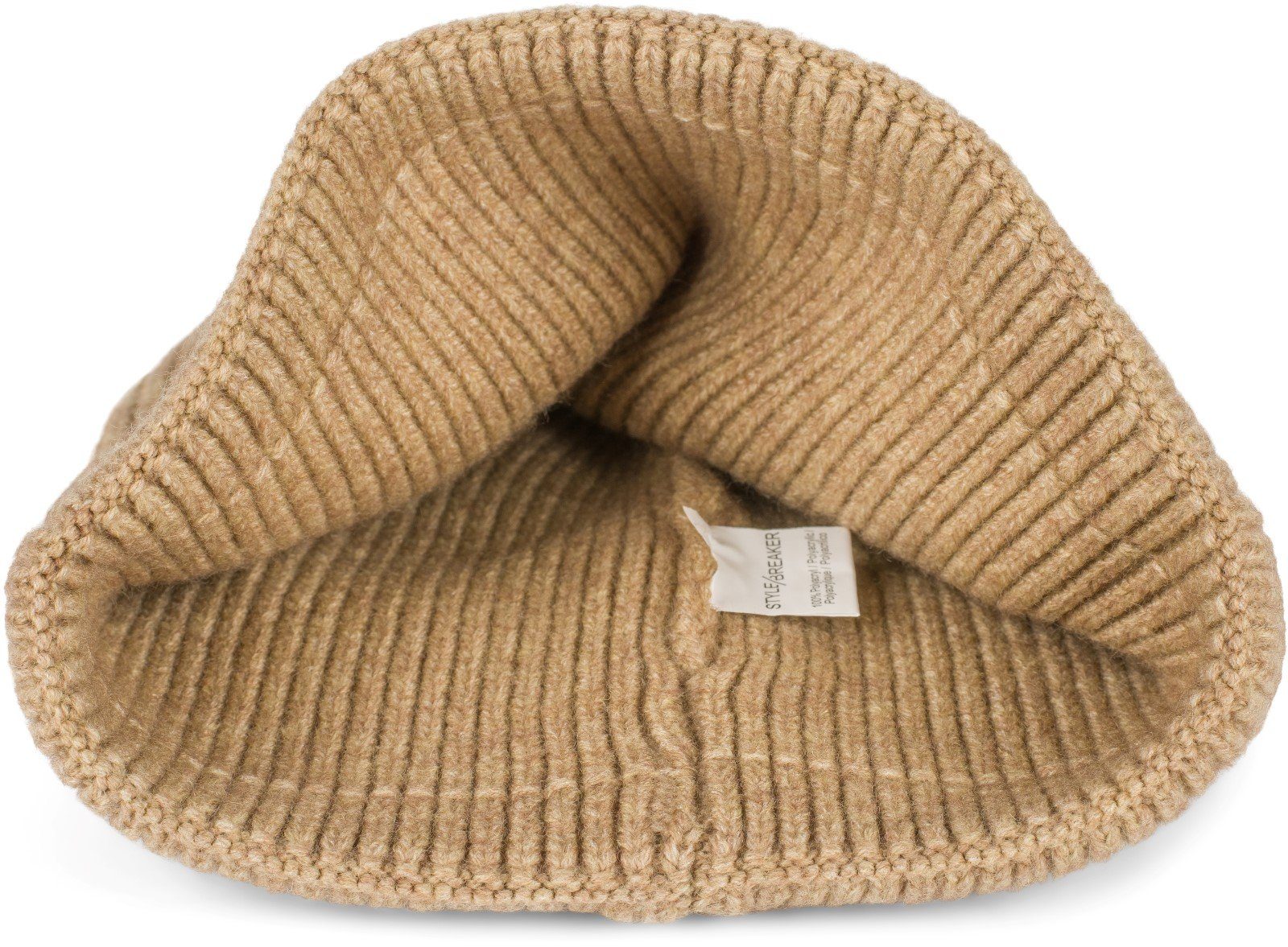 styleBREAKER Strickmütze Strickmütze mit Rippenmuster (1-St)