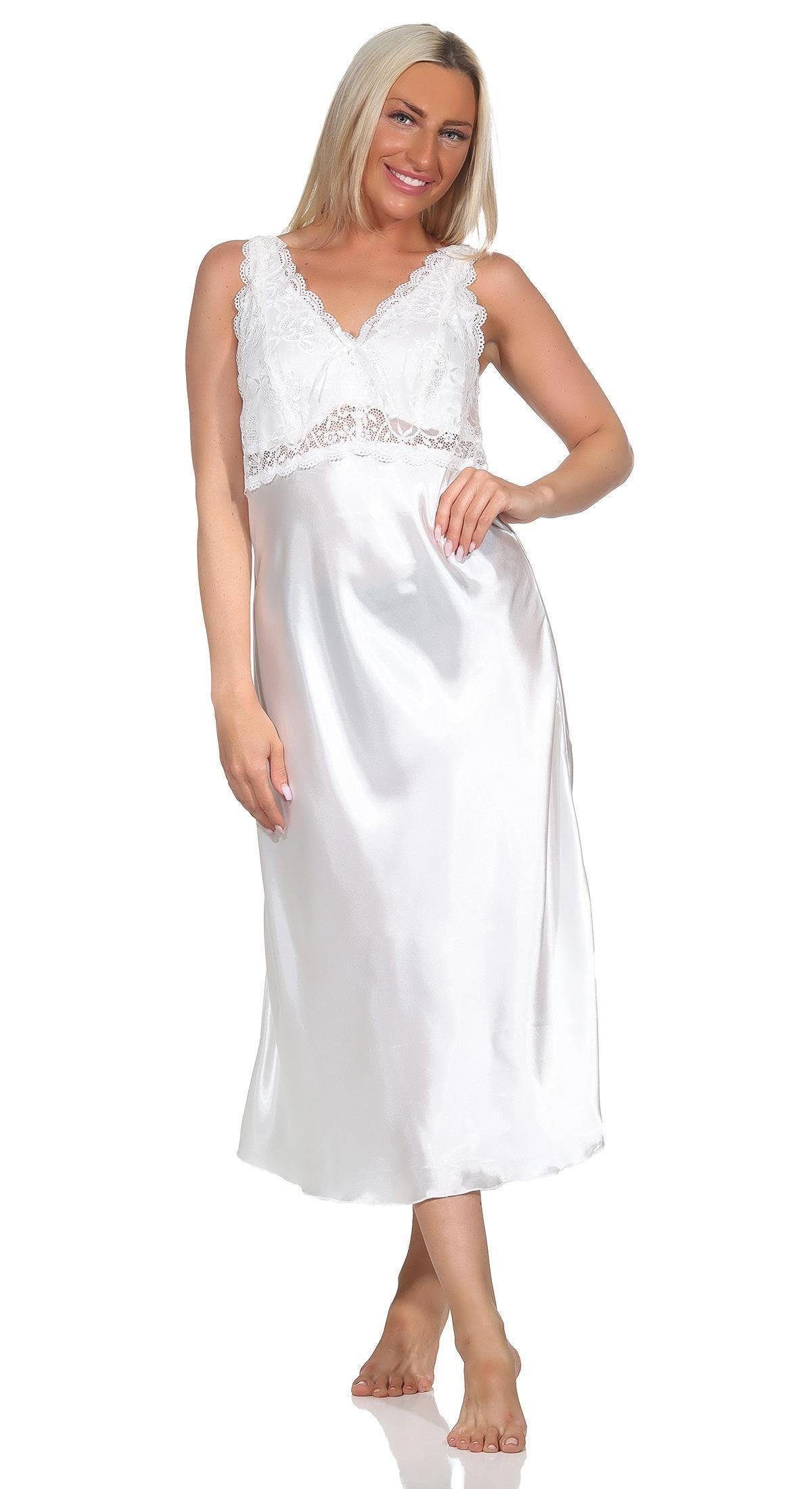 EloModa Negligé Damen Negligé Satin Nachtkleid günstig online kaufen