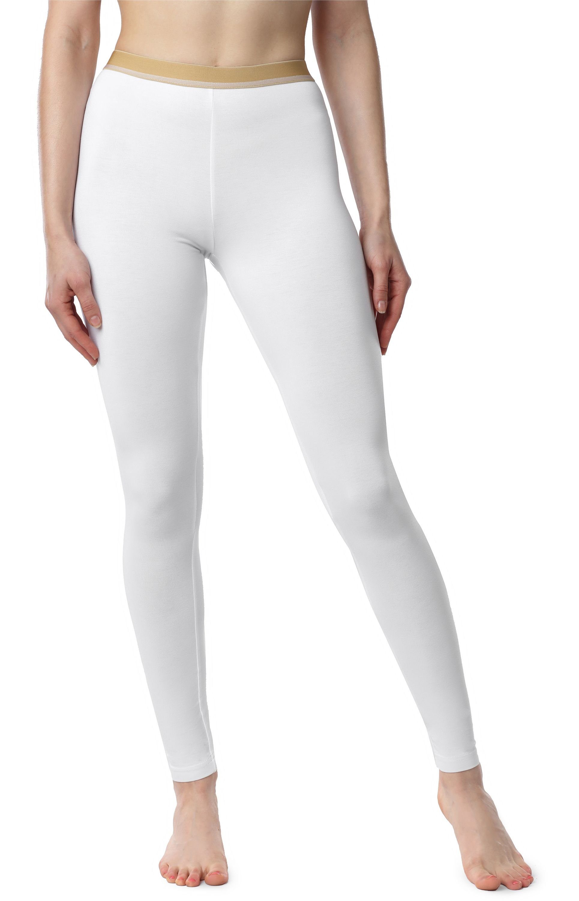 Bellivalini Leggings Damen Lange Leggings BLV50-180 (1-tlg) elastischer Bund