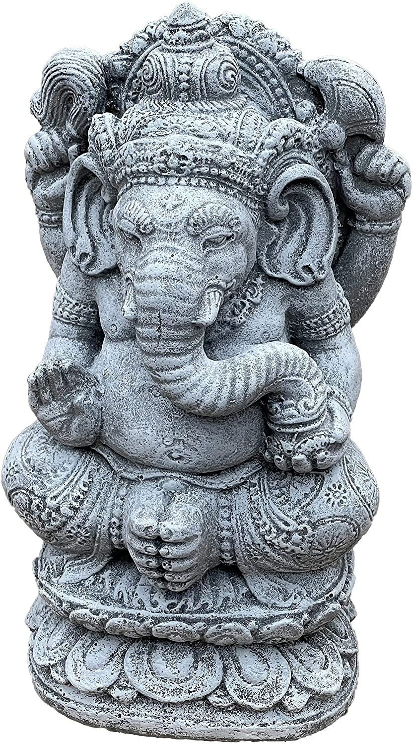 Stone and Style Gartenfigur Statue Ganesha