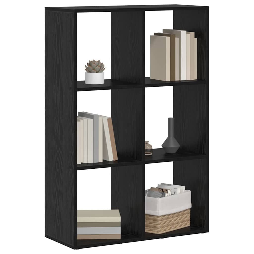 vidaXL Bücherregal Bücherregal Schwarze Eiche 69,5 günstig online kaufen