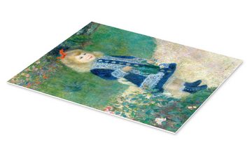 Posterlounge Forex-Bild Pierre-Auguste Renoir, Mädchen mit Gießkanne, Malerei