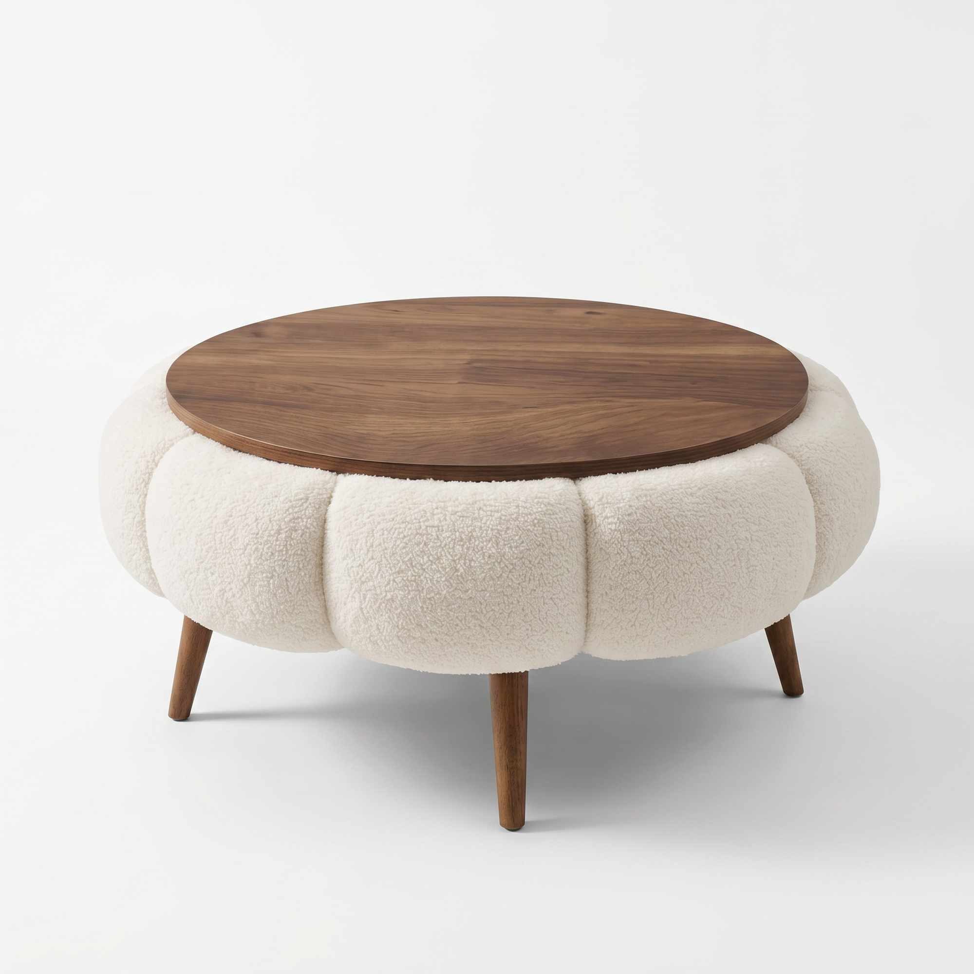 Skye Decor Couchtisch Papatya Couchtisch 60 (1-St), Runde Tischplatte