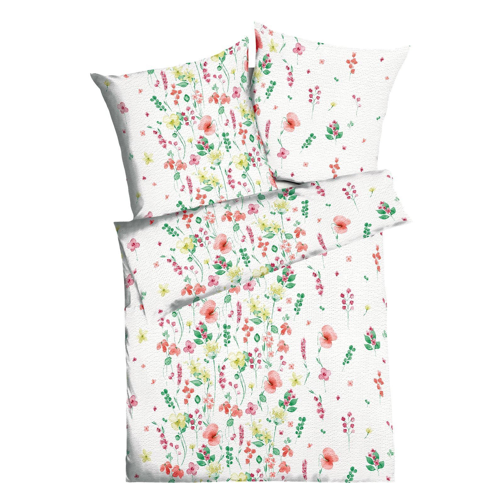 TRAUMSCHLAF Bettwäsche Bijoux, Seersucker, 2 teilig, Moderne Sommerbettwäsc günstig online kaufen