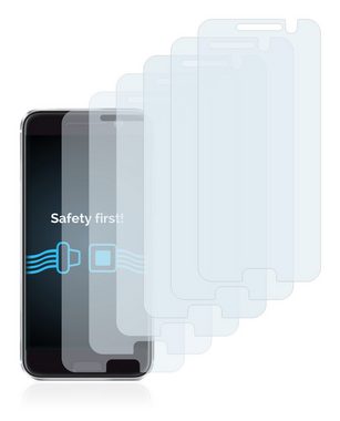 Savvies Schutzfolie für HTC 10, Displayschutzfolie, 6 Stück, Folie klar
