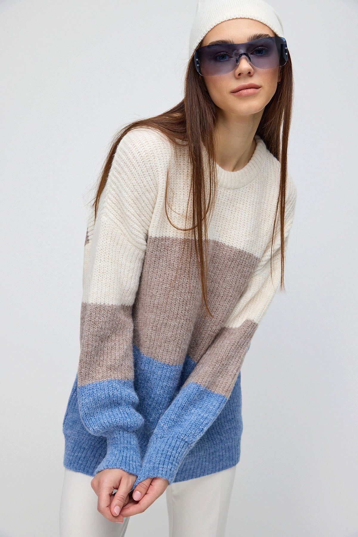 No Matter What Longpullunder Oversize-Strickpullover