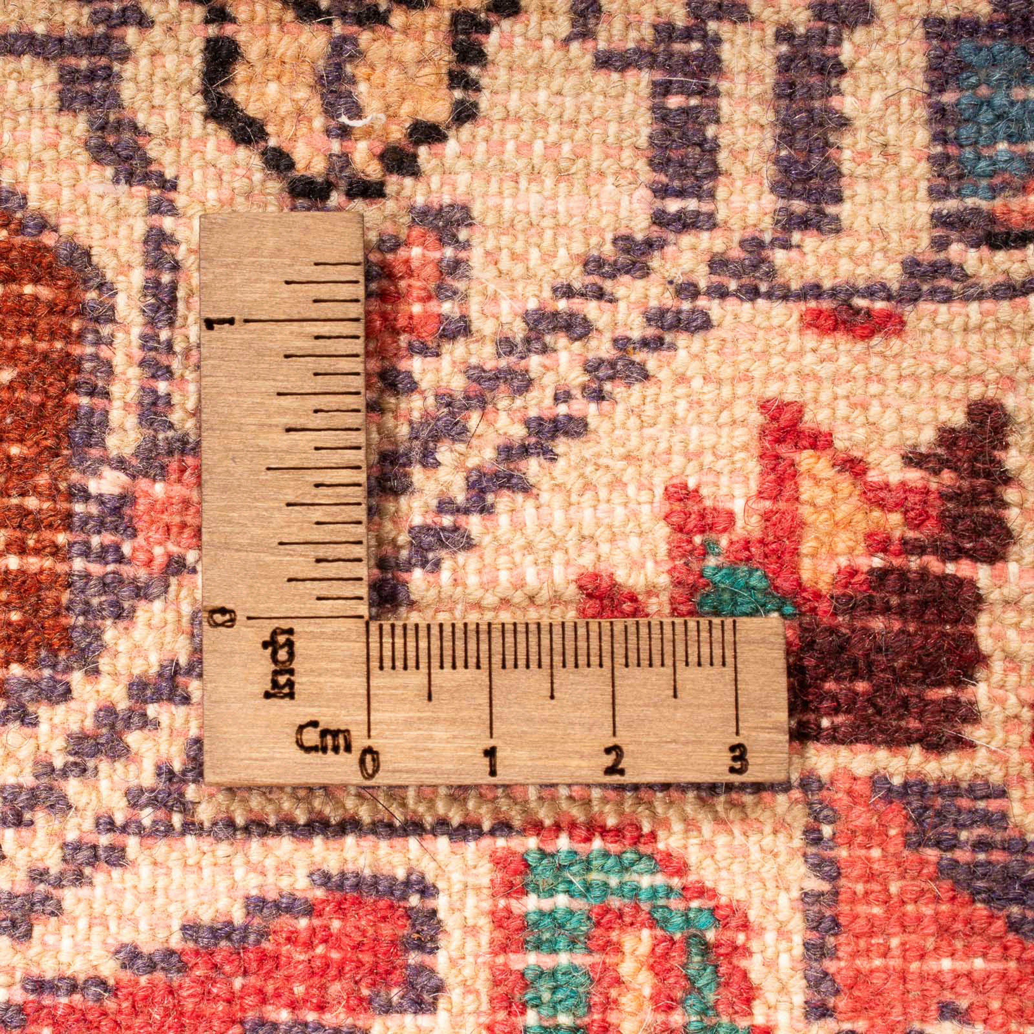 Orientteppich Perser - 10 morgenland, Höhe: Einzelstück rechteckig, mm, Handgeknüpft, - x Nomadic 169 Wohnzimmer, - Zertifikat cm 301 mit beige
