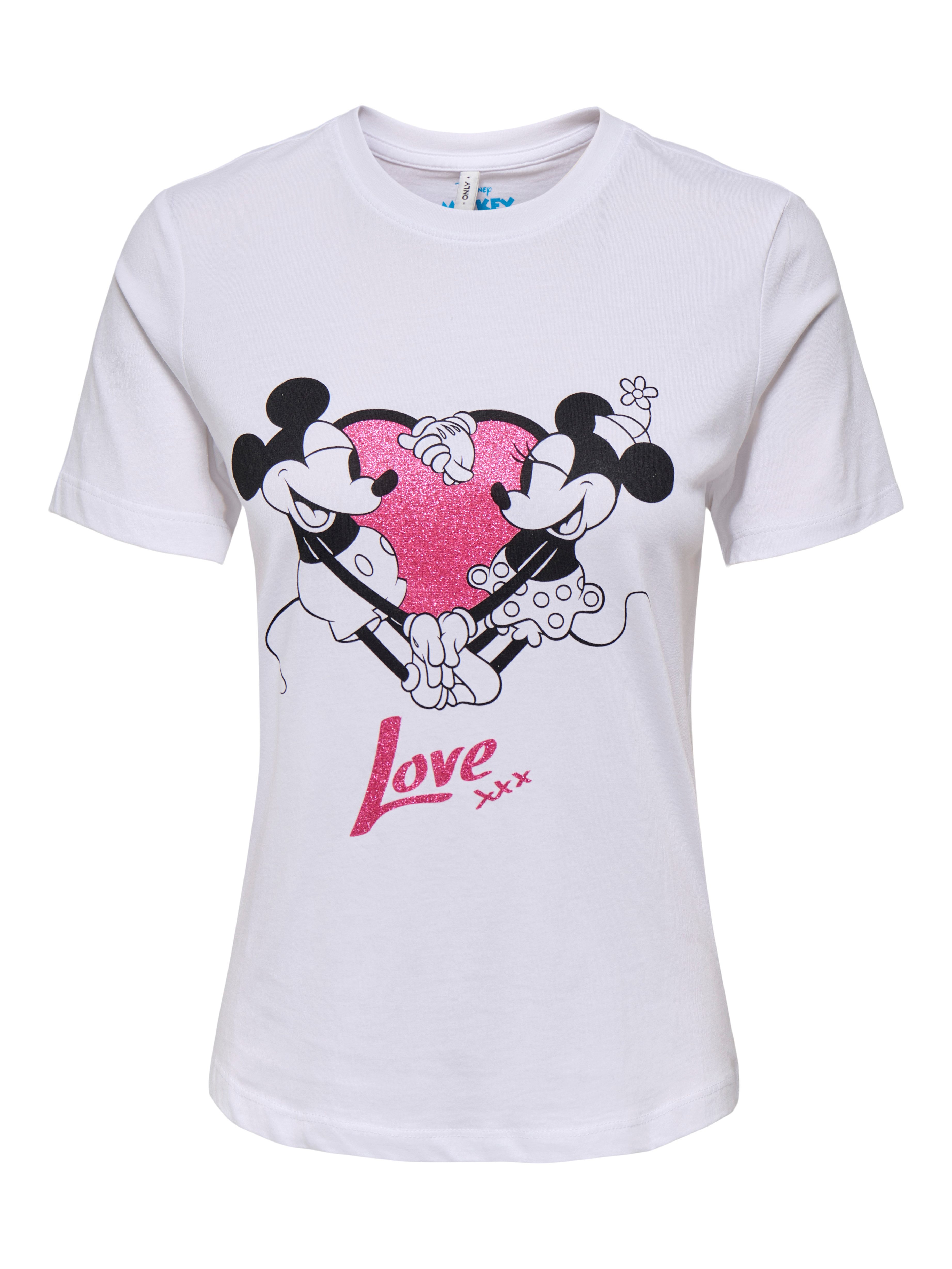 ONLY Kurzarmshirt ONLMICKEY LIFE REG S/S günstig online kaufen