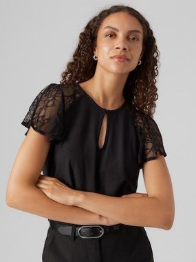 Vero Moda Spitzenshirt VMMILLA SS LACE TOP JRS