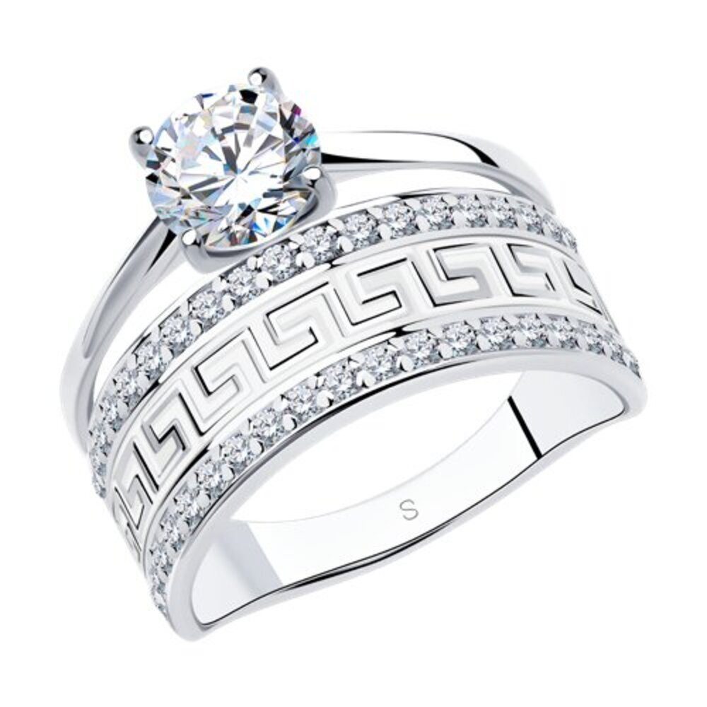 Secretforyou Fingerring Fingerring Ring 925 Silber Emaille Zirkonia Steine günstig online kaufen