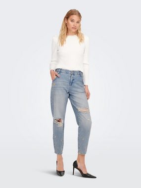 ONLY 7/8-Jeans Troy (1-tlg) Stickerei, Cut-Outs