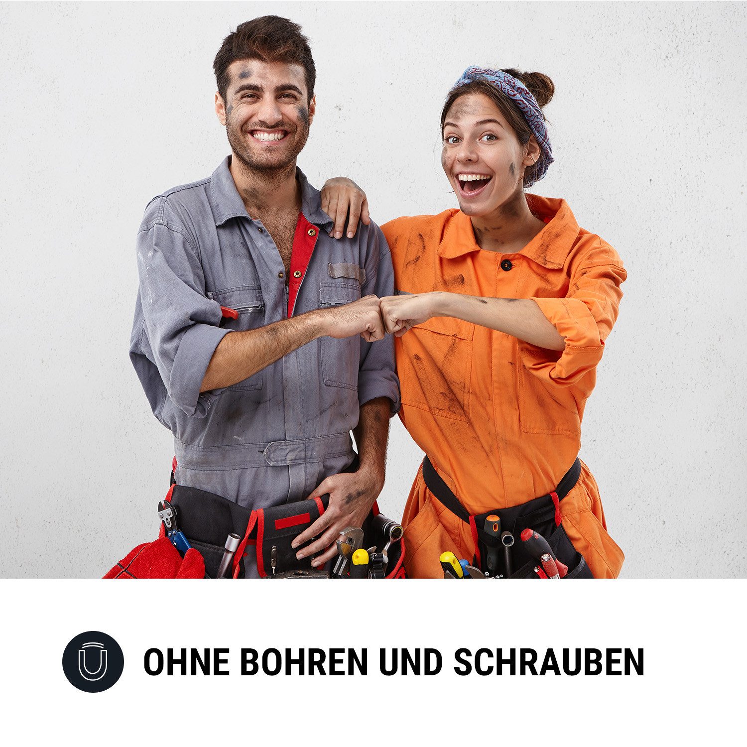 ONECONCEPT Magnethalter Mount Mini Magnethalterung (2-St)