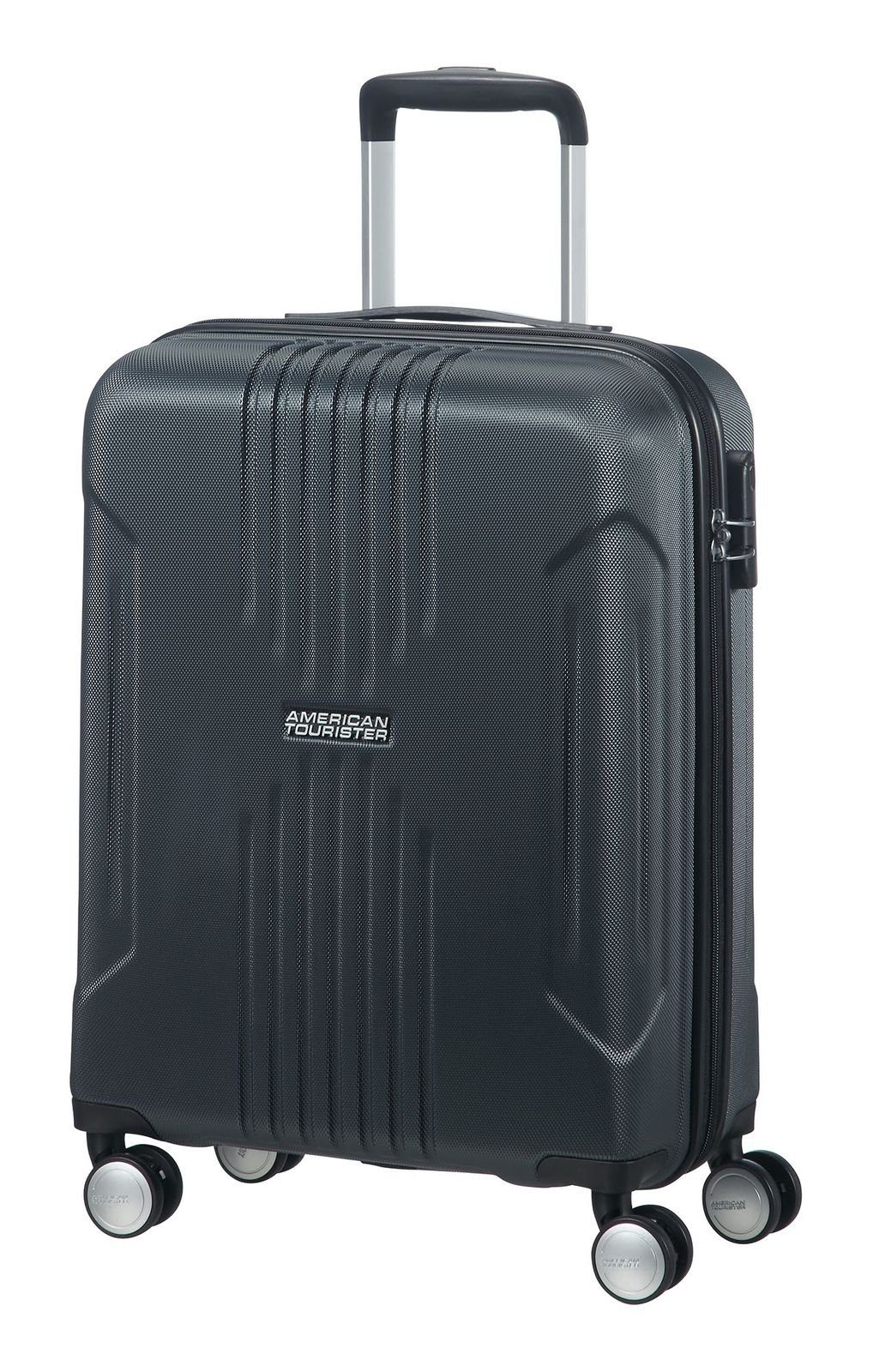 Tourister® American Slate 4 Tracklite, Hartschalen-Trolley Dark Rollen