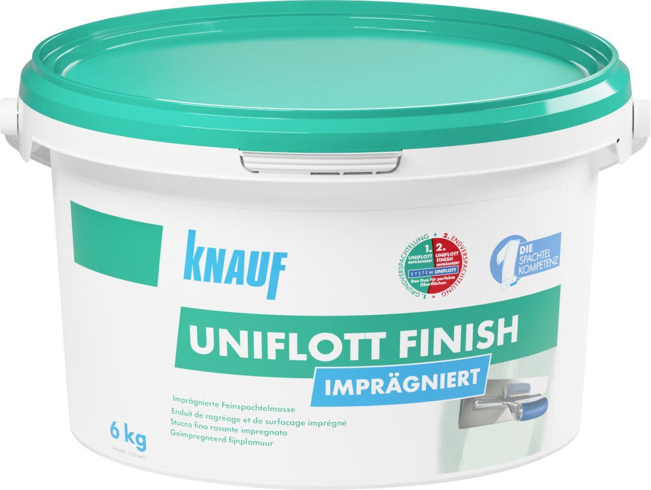 KNAUF Spachtelmasse Knauf Uniflott Finish Spachtelmasse imprägniert 6