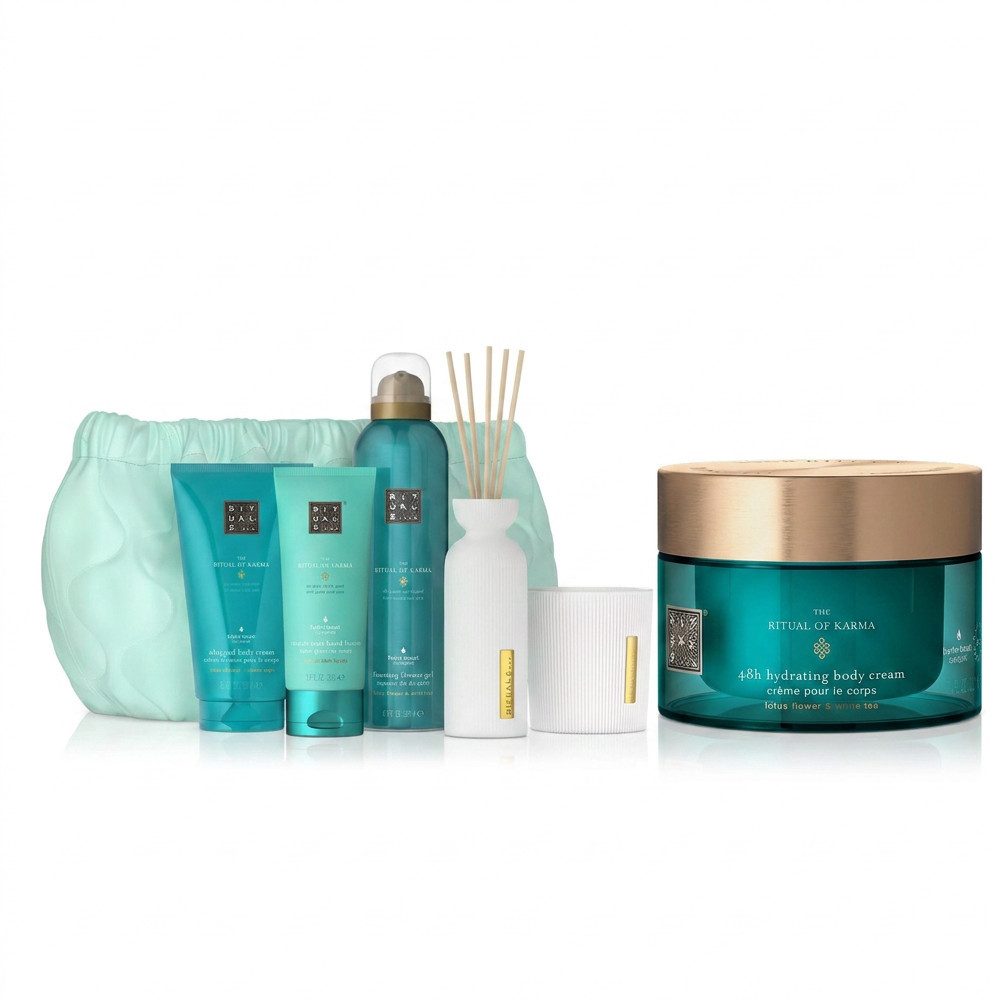 Rituals Körpercreme Rituals The Ritual of Karma Bodycream und Geschenk Set Pflege Duo, Pflege und Geschenk Set in der Duftlinie Karma kombiniert