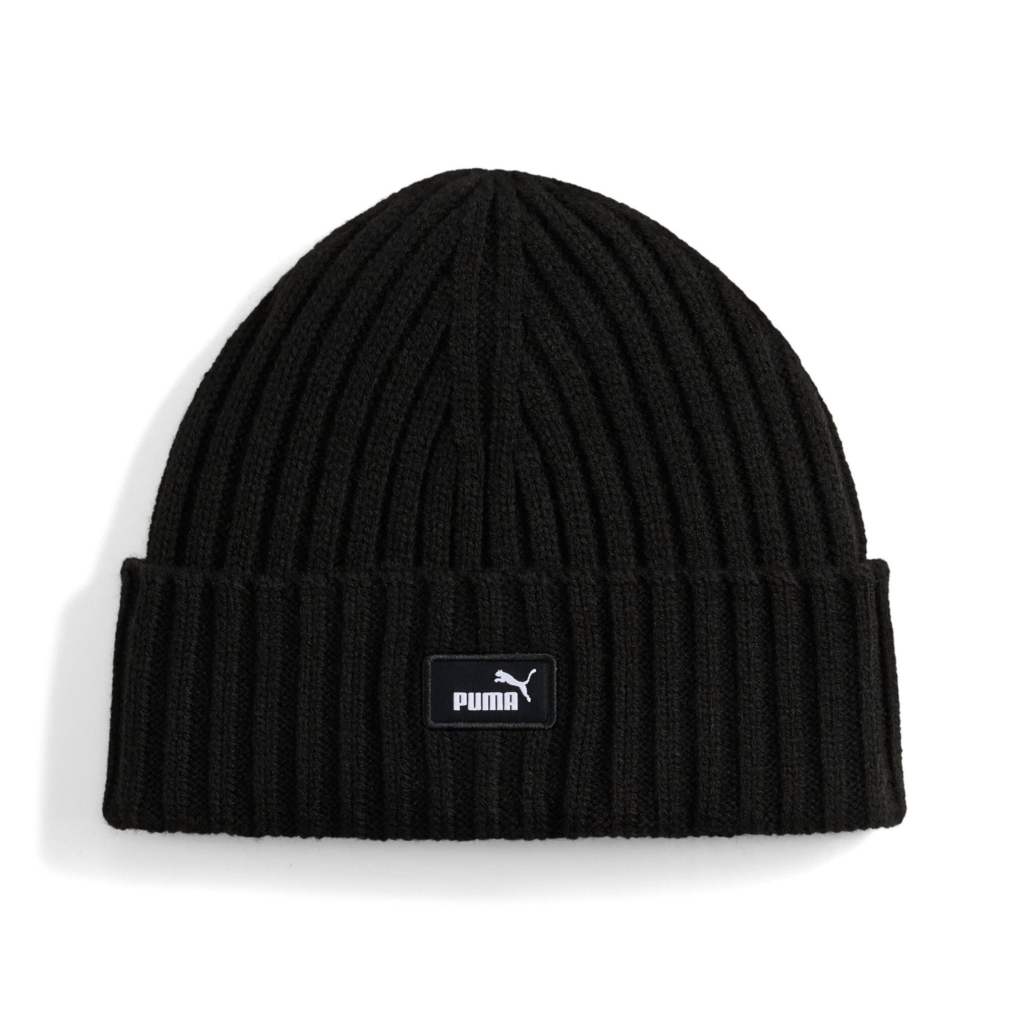 PUMA Strickmütze ESS FISHERMAN BEANIE sportliche Mütze, für Freizeit und vielseitige Aktivitäten