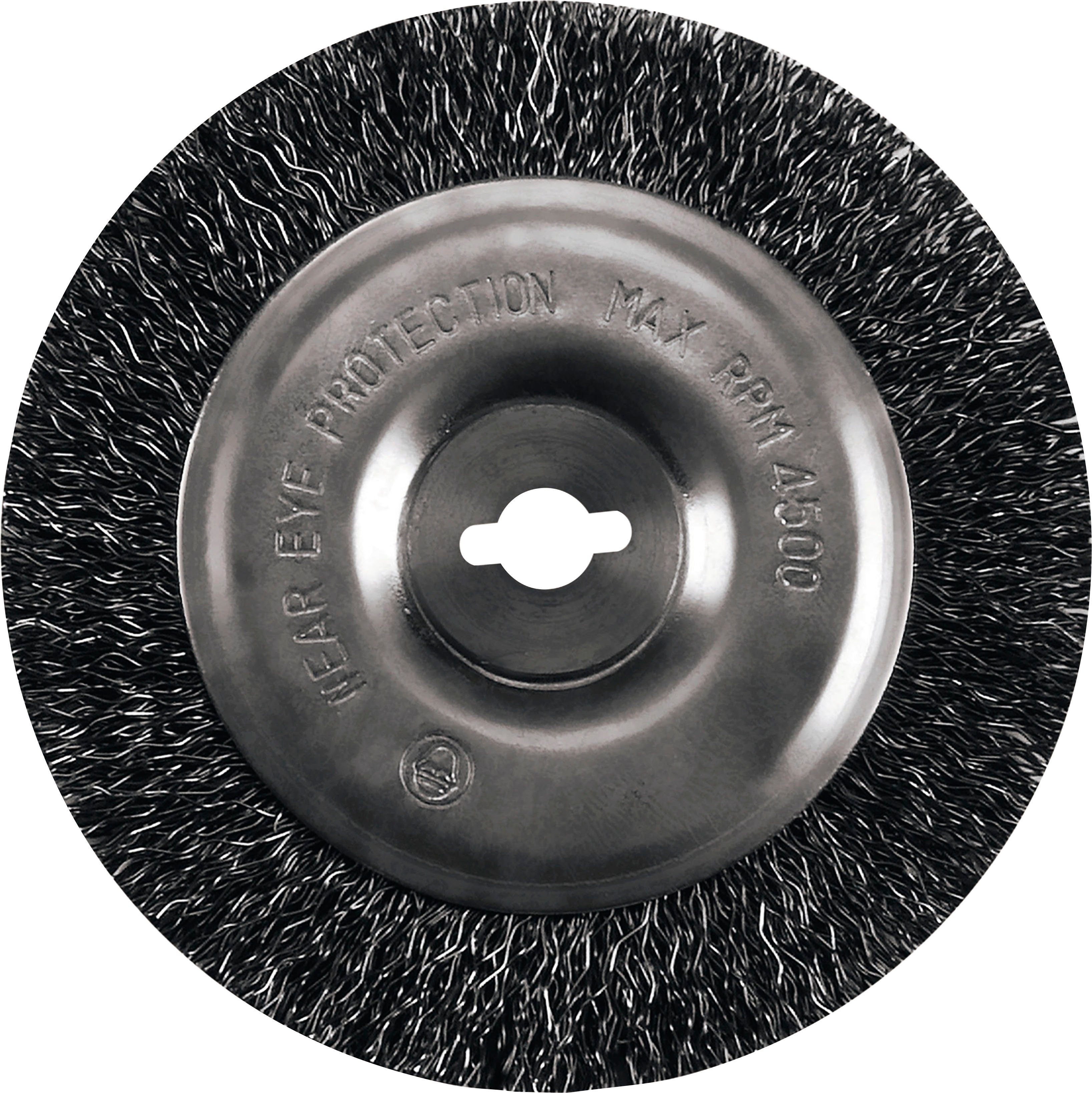 Einhell Fugenbürste für Fugenreiniger BG-EG 1410, GC-EG 1410, GC-CC 18 Li, 1 Stahlbürste, 1 Nylonbürste