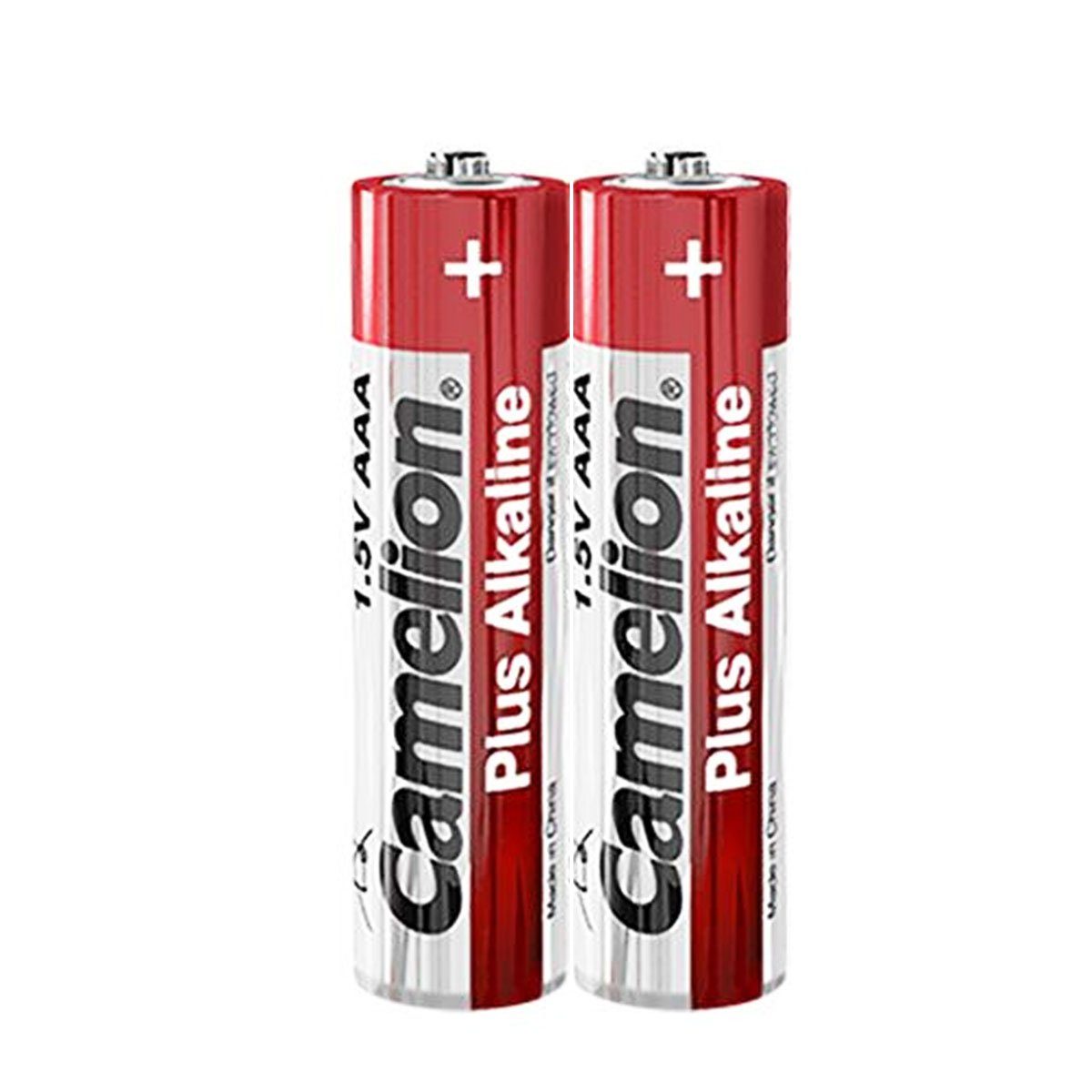 Camelion 2er Shrink Alkaline Batterie Micro AAA LR03 verpackt in der 2er Folie Batterie, (1,5 V)