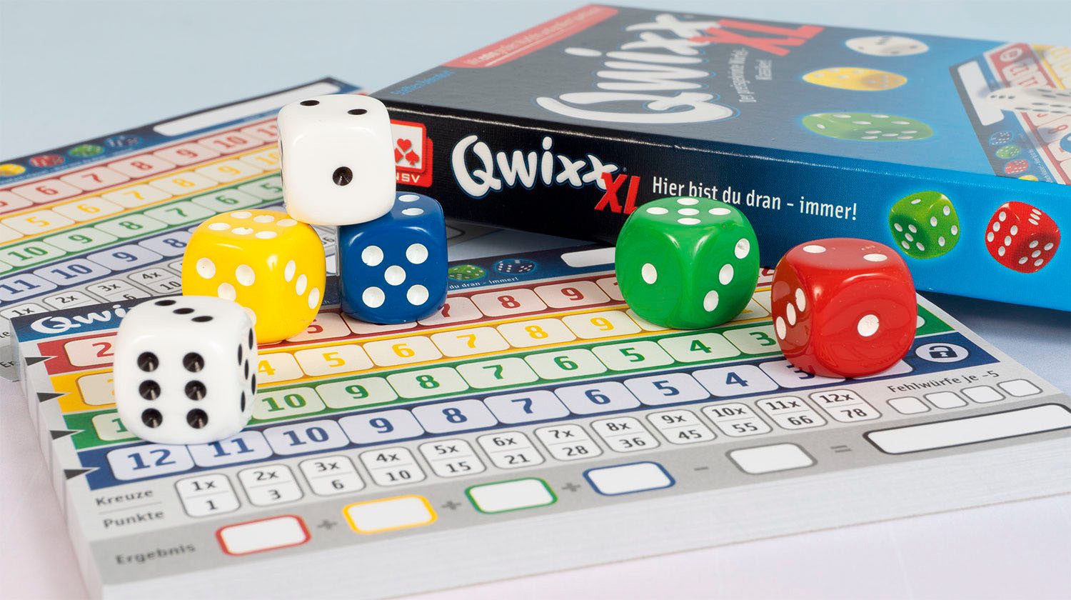 Cartamundi Spiel Senioren Qwixx XL, Seniorenspiel, Made in Germany