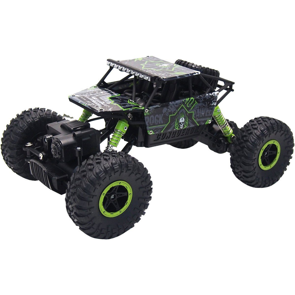 Amewi Spielzeug-Auto Conqueror "green" 4WD RTR 1:18 Rock Crawler