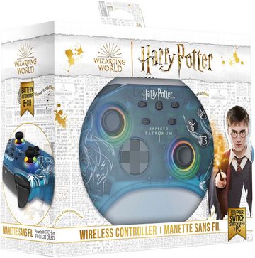 Freaks and Geeks Harry Potter Afterglow Patronus Wireless Nintendo-Controller