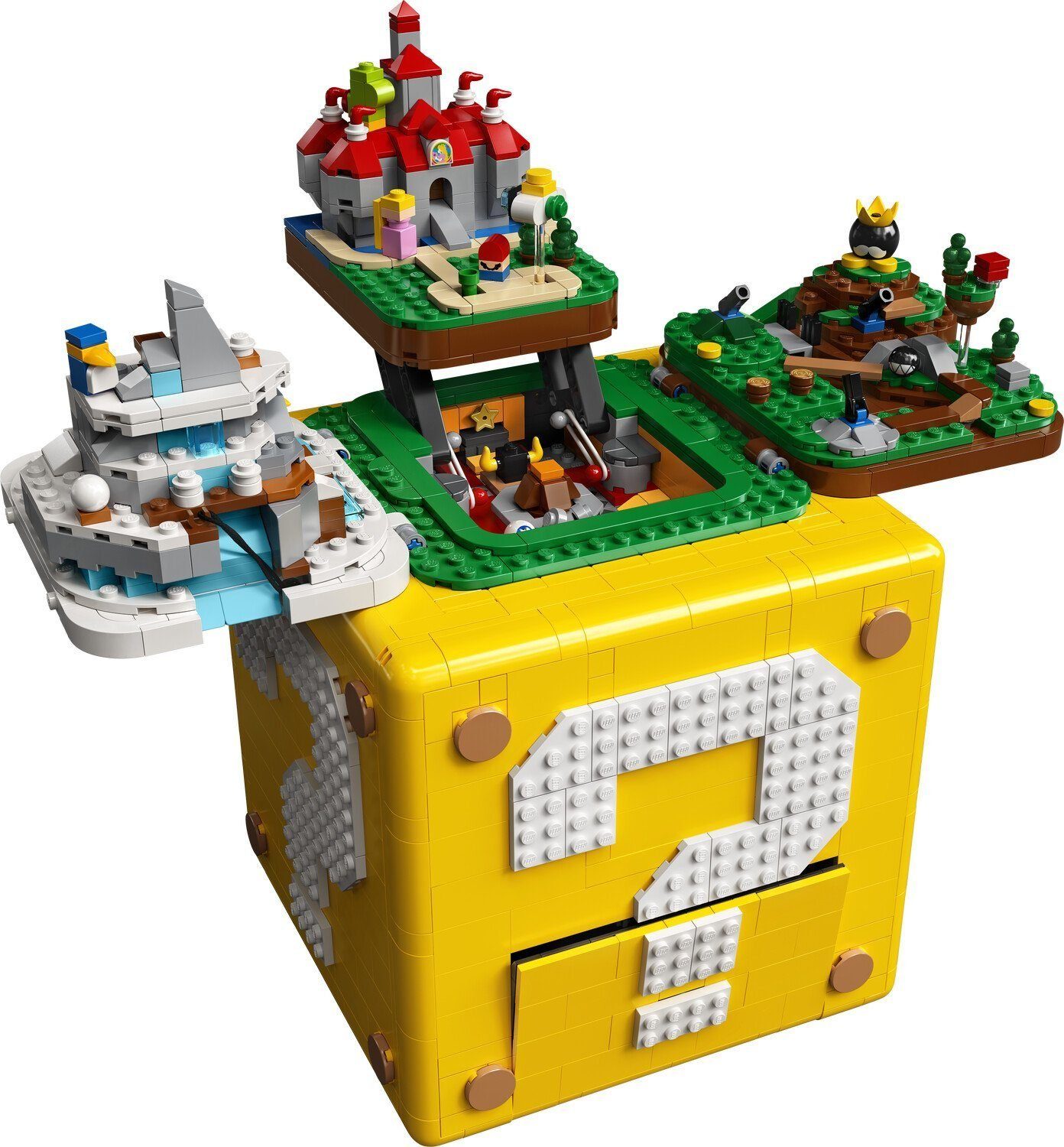 Super Spielbausteine 64 (2064 Mario Mario aus Fragezeichen-Block - LEGO® St) (71395), Super