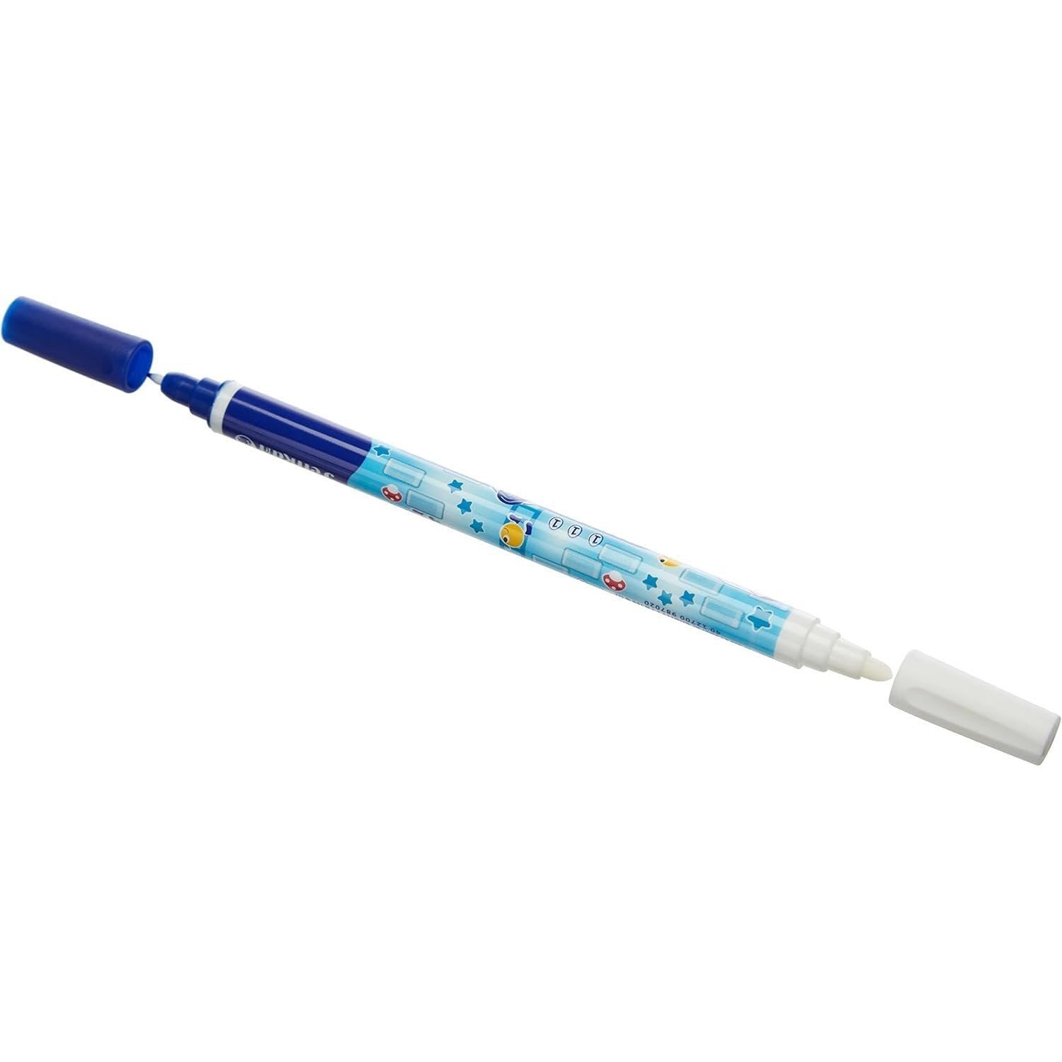 Pelikan Tintenkiller Pelikan Tintenlöscher Super Pirat 850B, 10er Blisterkarte, breite Keil