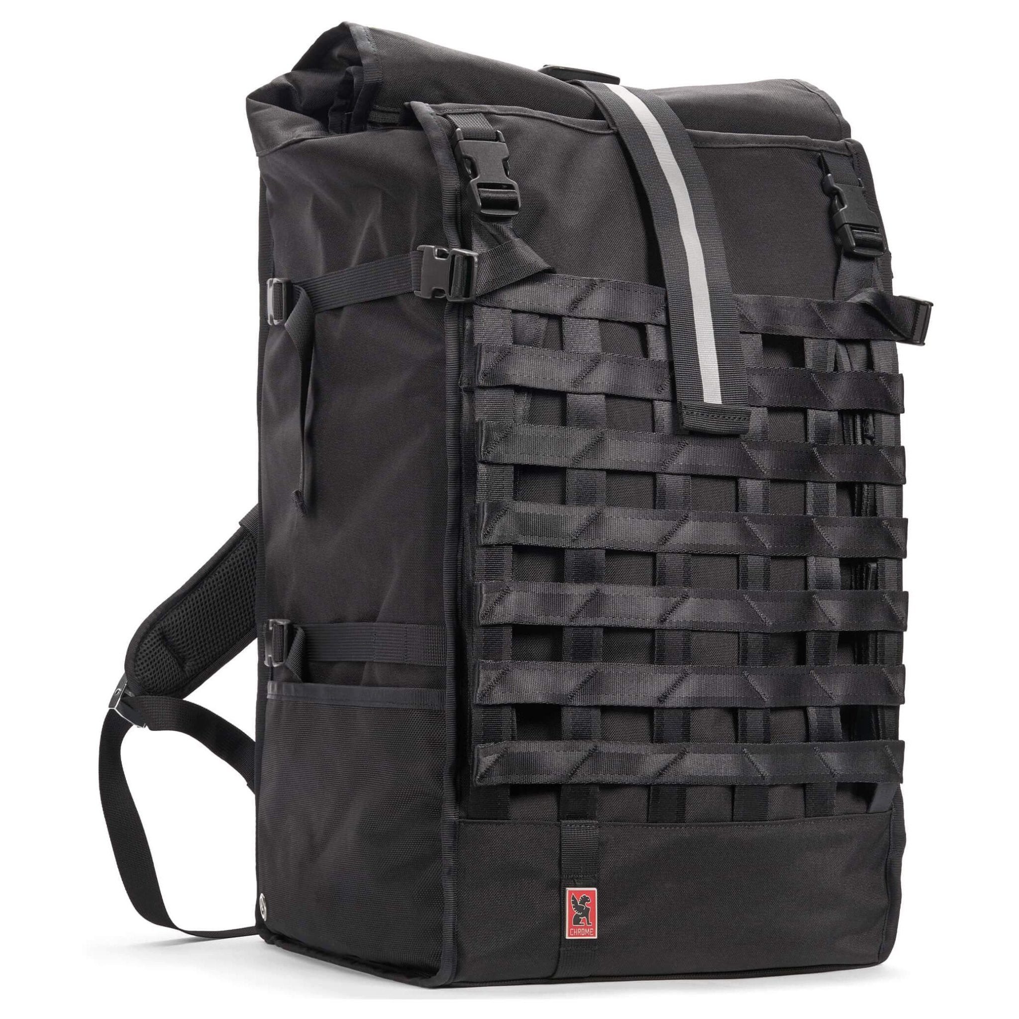 Chrome Rucksack Barrage Pro Rolltop Rucksack 85 cm (black/red), Backpack