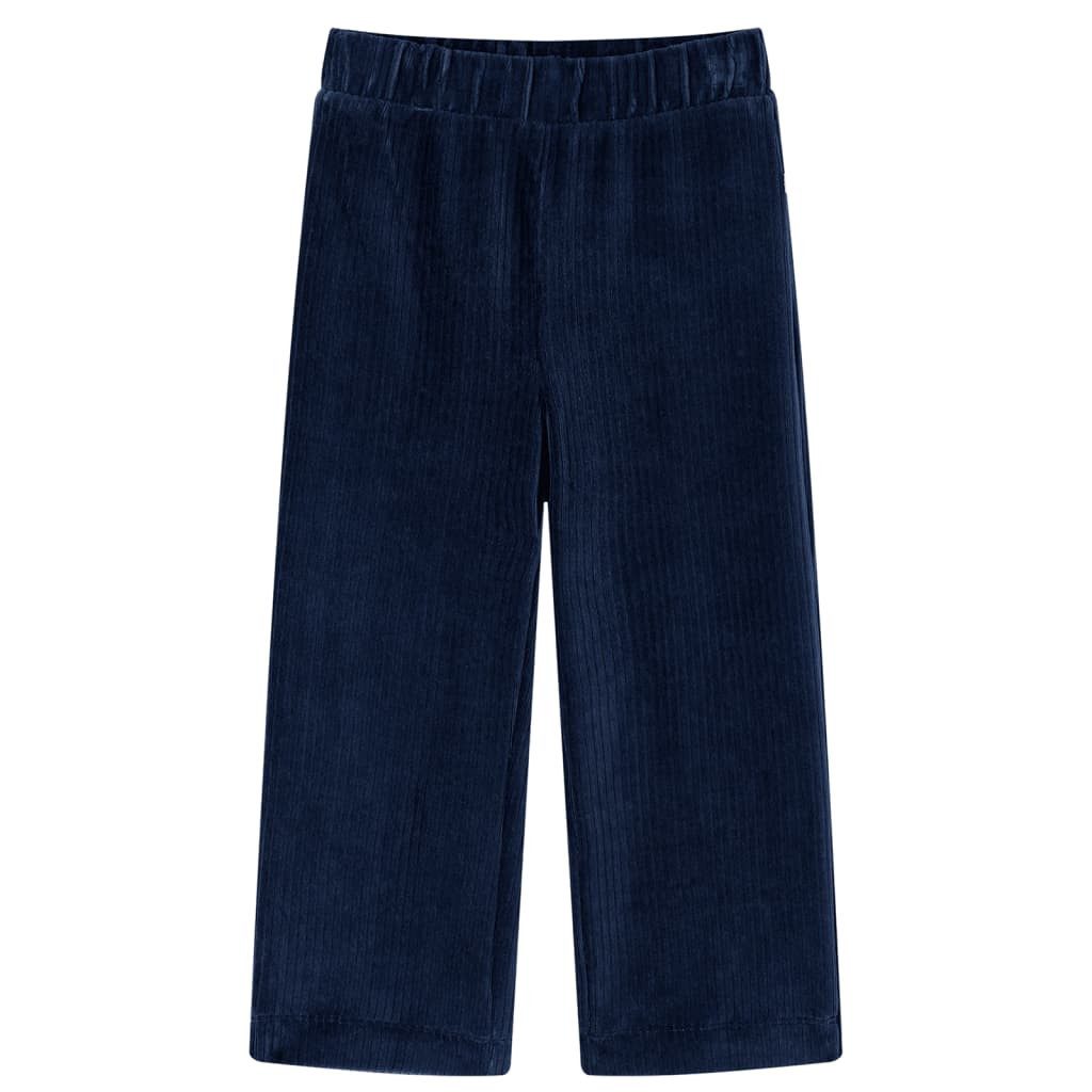 Cordschlupfhose Kinderhose Cord Marineblau 104