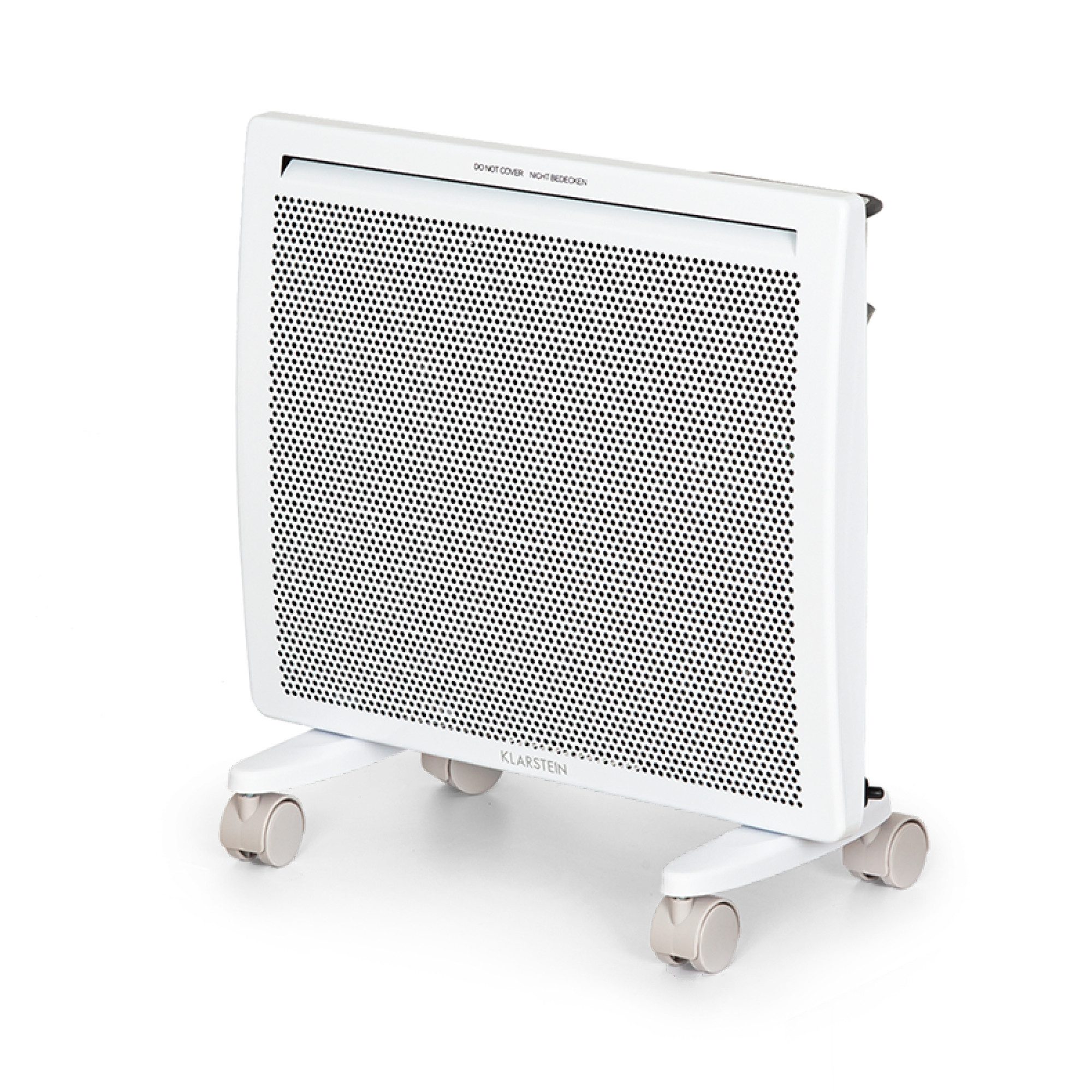 Klarstein Heizstrahler Hot Spot Slimcurve Double 2-in-1 Heizgerät, elektrische Konvektor Heizung Elektrokoheizung elektrischer Heizkörper