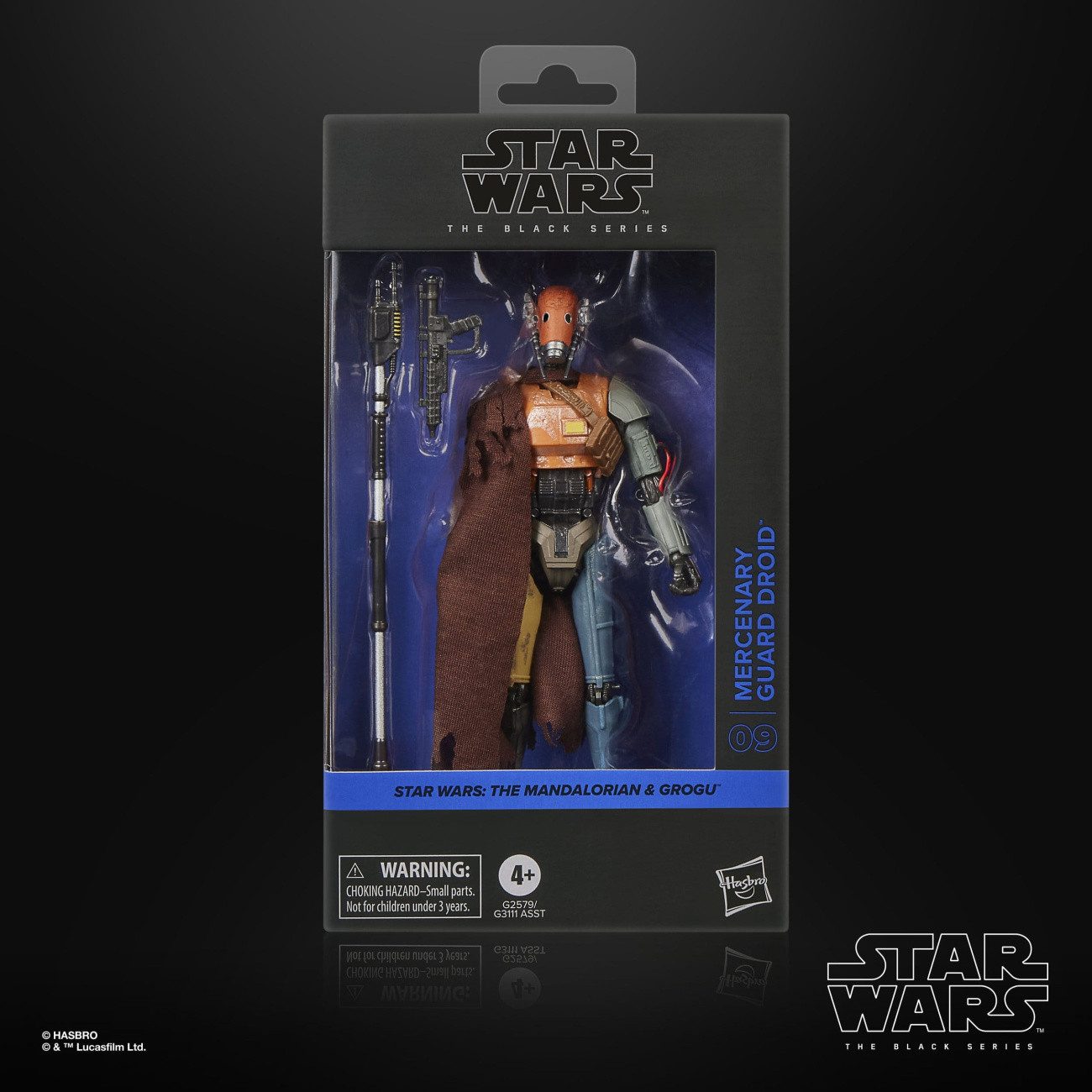 Hasbro Actionfigur Star Wars: The Mandalorian & Grogu Black Series Actionfigur Mercenary