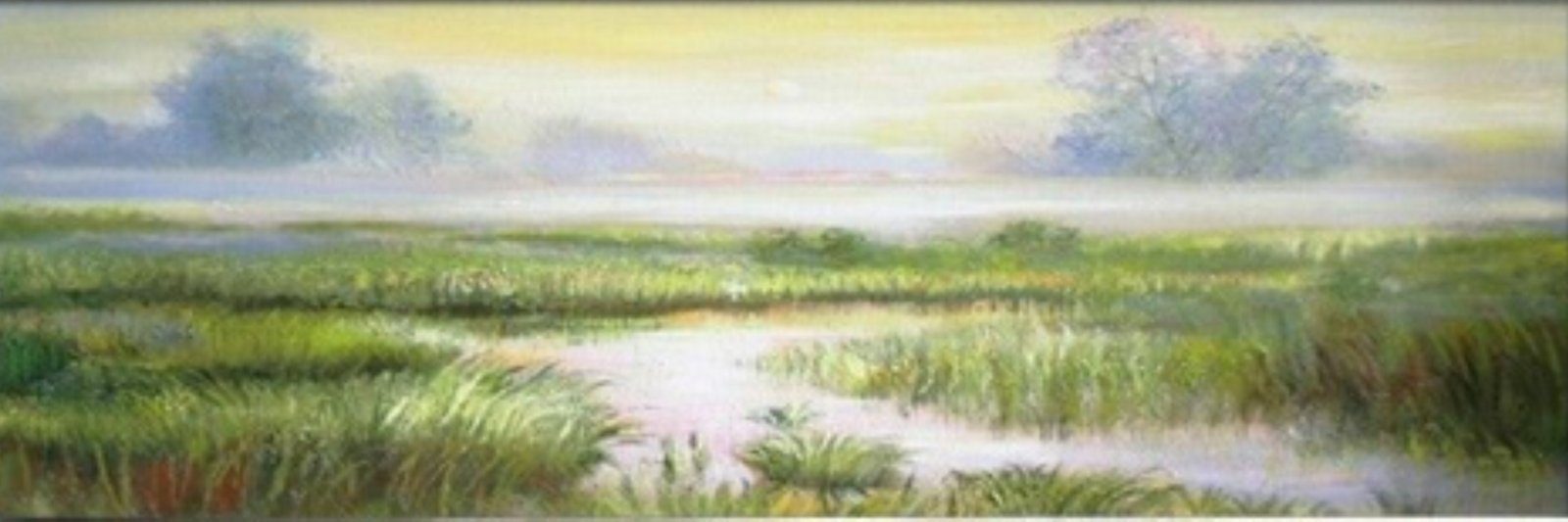 JVmoebel Bild Gemälde Natur Handarbeit Ölbild Bild Ölbilder Bilder G17429 SOFORT, (1 St), Made in Europa